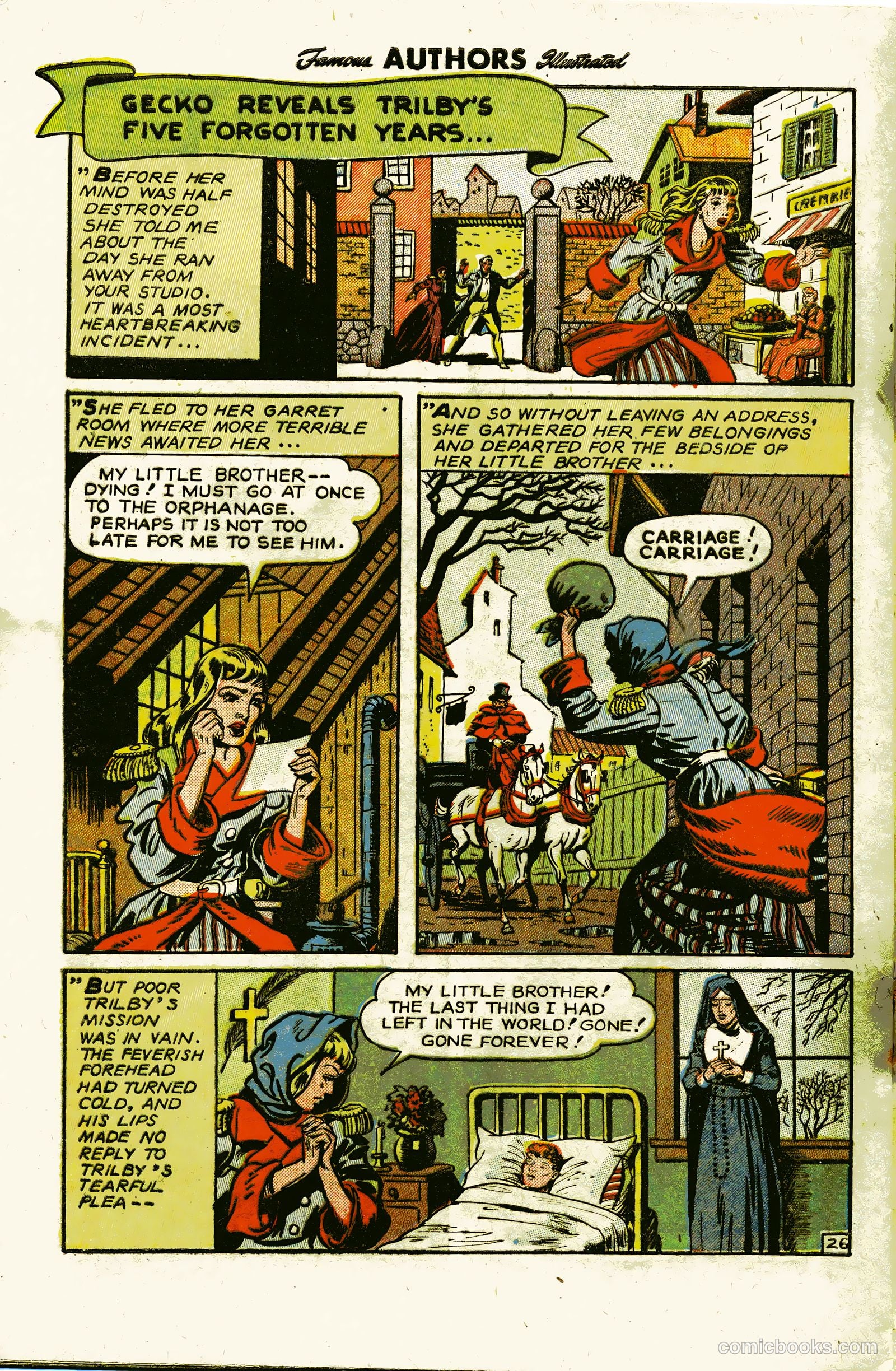 Stories by Famous Authors Illustrated #12 (1951) — page 28 of 36