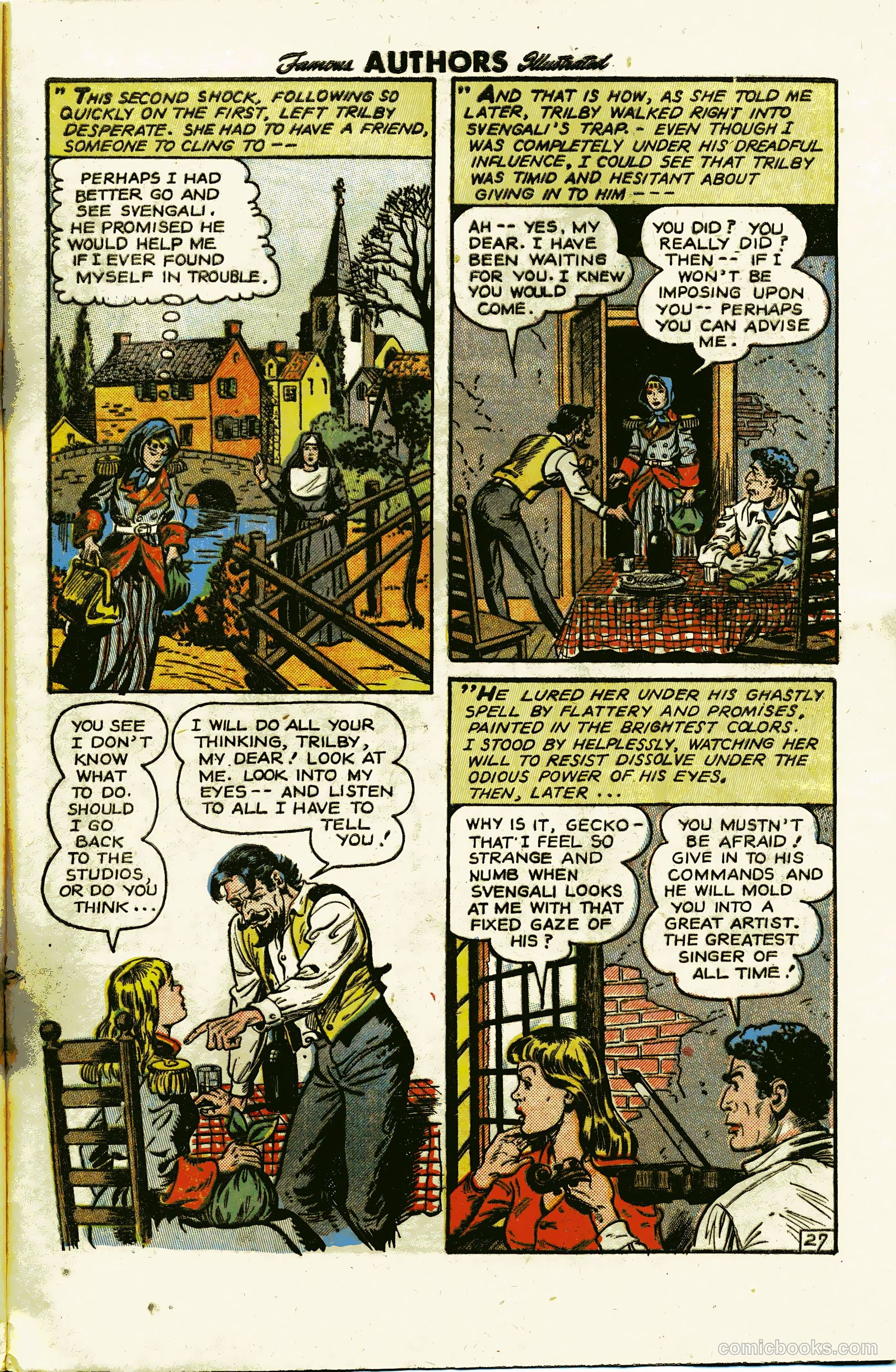 Stories by Famous Authors Illustrated #12 (1951) — page 29 of 36