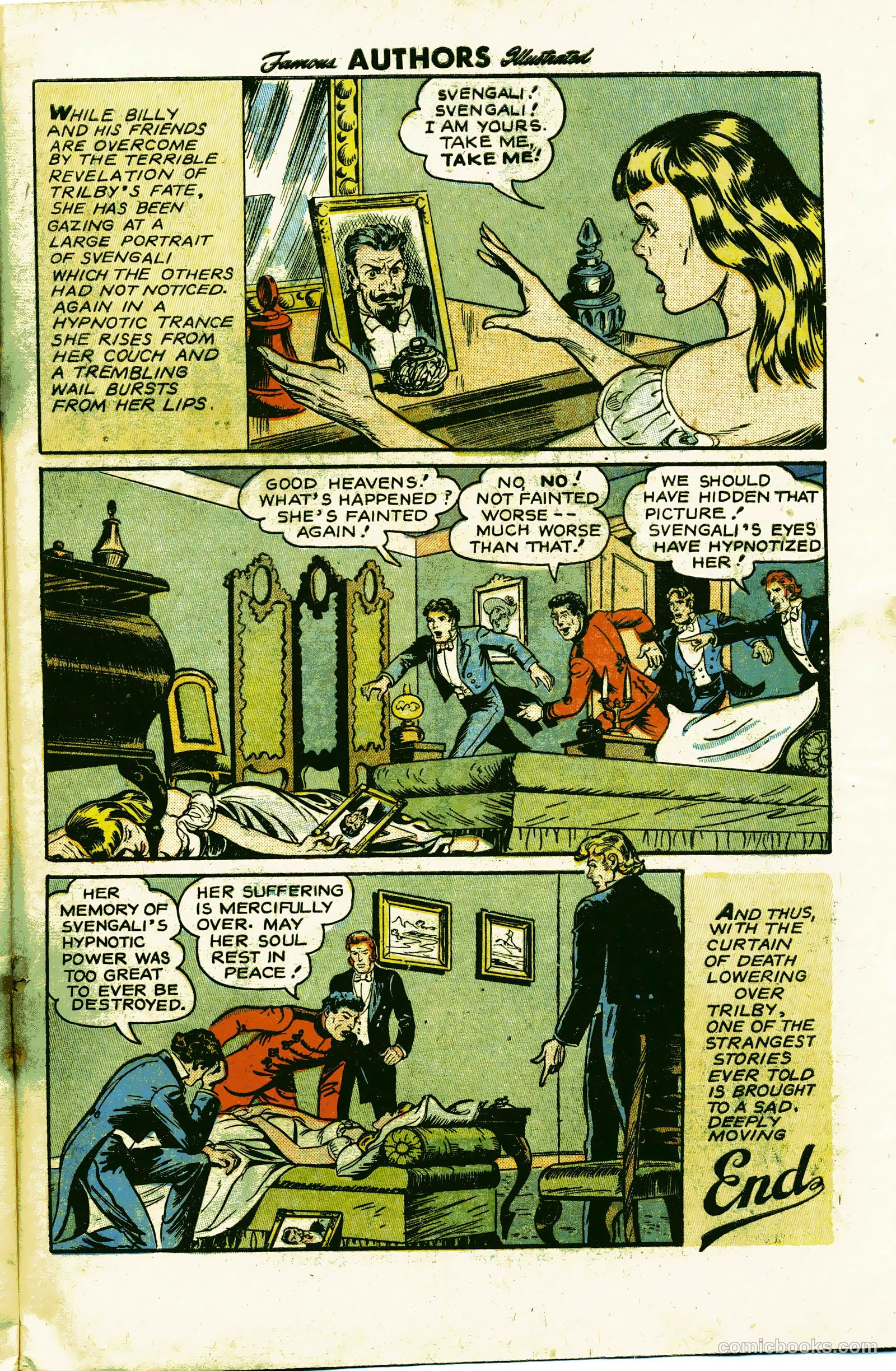 Stories by Famous Authors Illustrated #12 (1951) — page 31 of 36