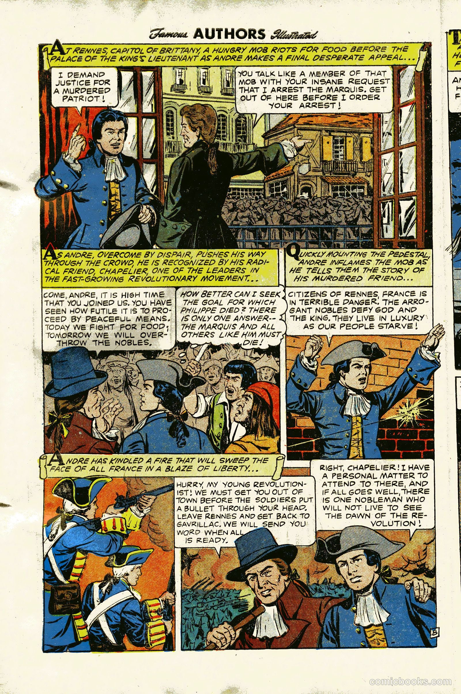 Stories by Famous Authors Illustrated #13 (1951) — page 10 of 36
