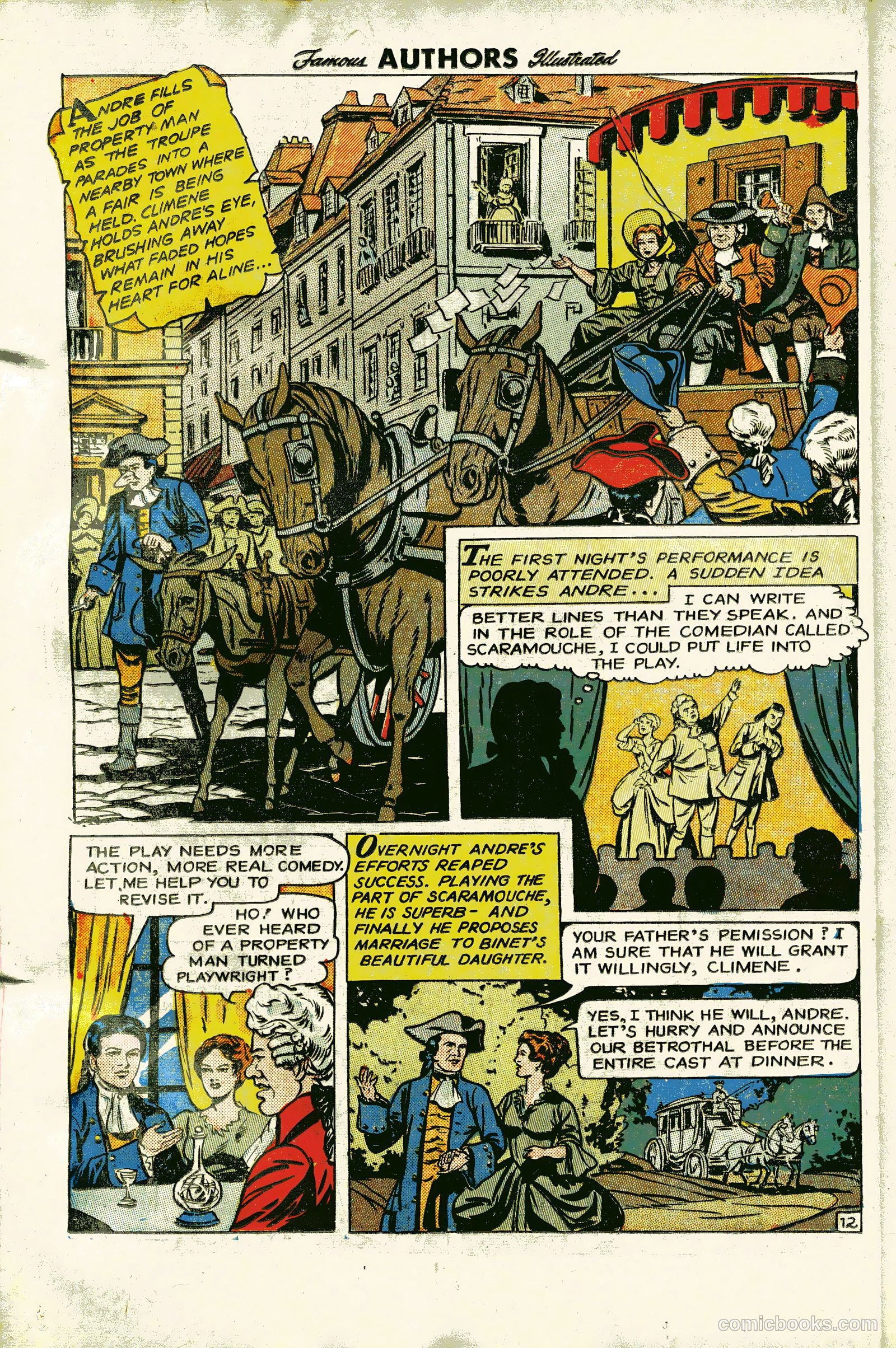 Stories by Famous Authors Illustrated #13 (1951) — page 14 of 36