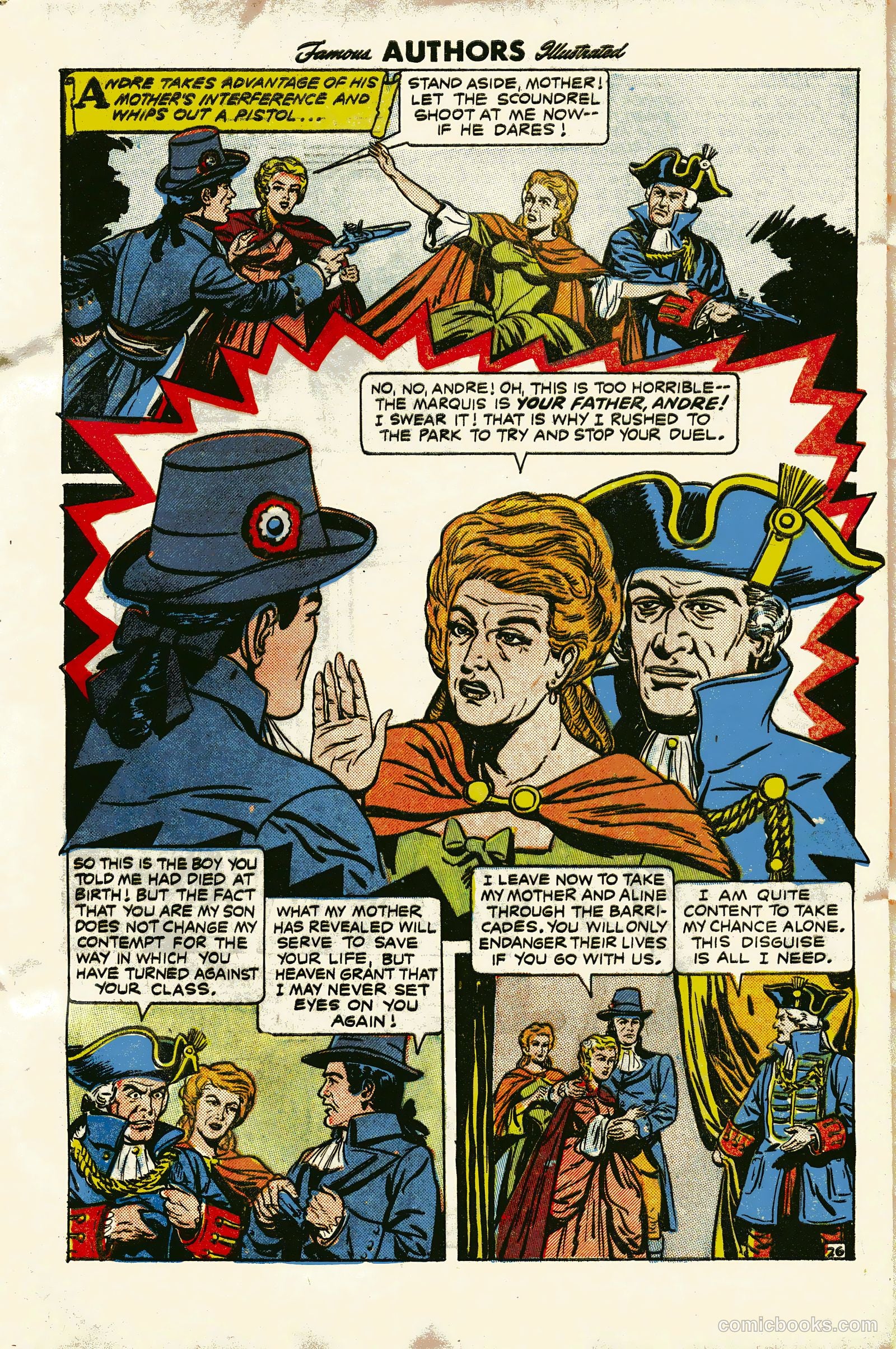 Stories by Famous Authors Illustrated #13 (1951) — page 28 of 36