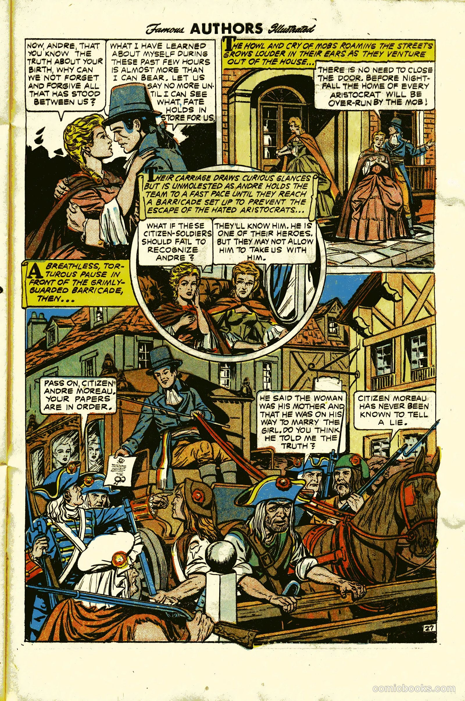 Stories by Famous Authors Illustrated #13 (1951) — page 29 of 36