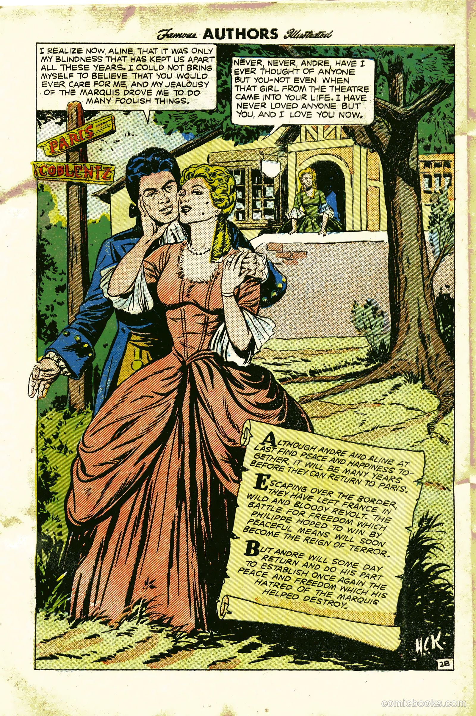 Stories by Famous Authors Illustrated #13 (1951) — page 30 of 36