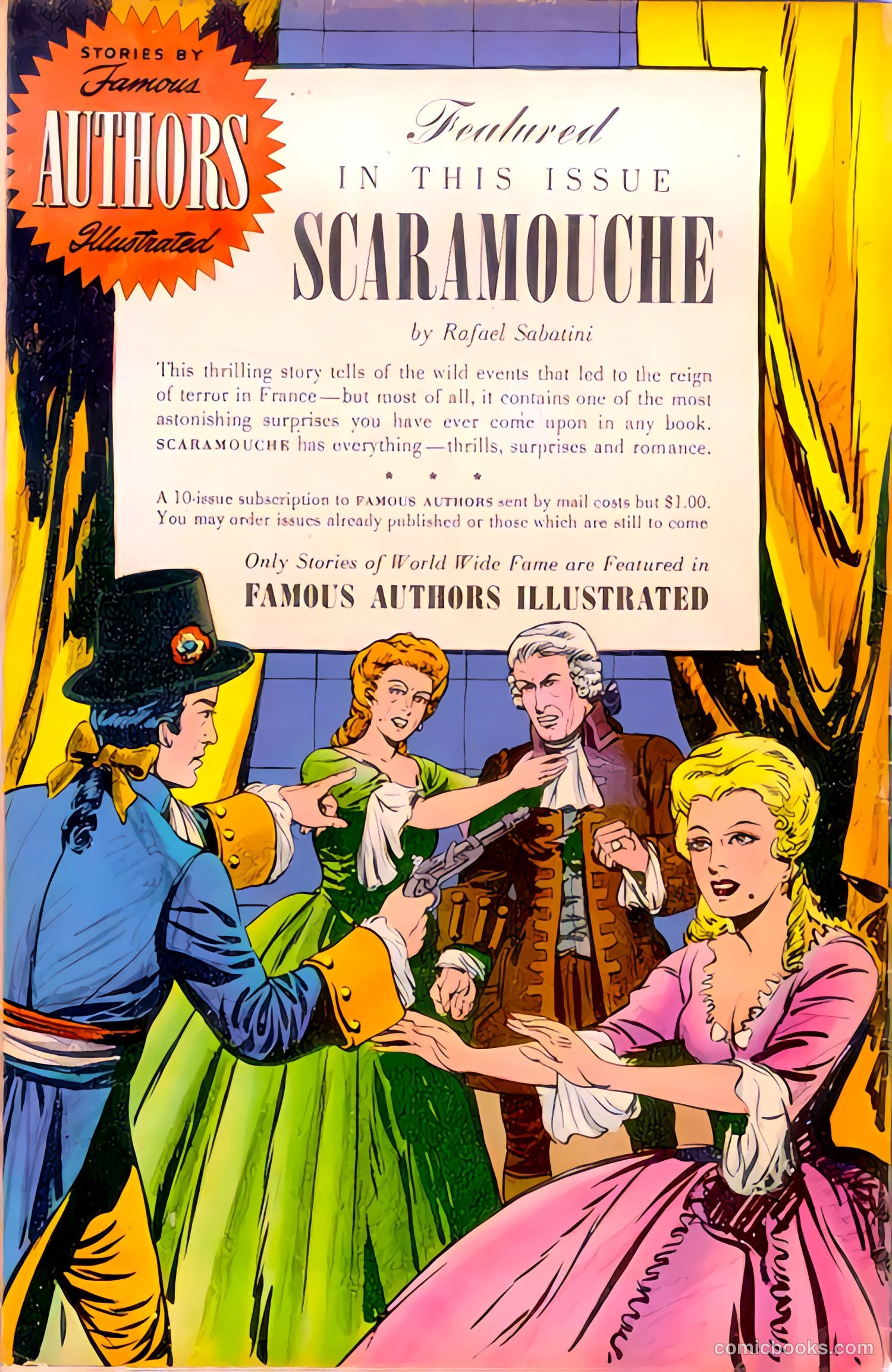 Stories by Famous Authors Illustrated #13 (1951) — page 36 of 36