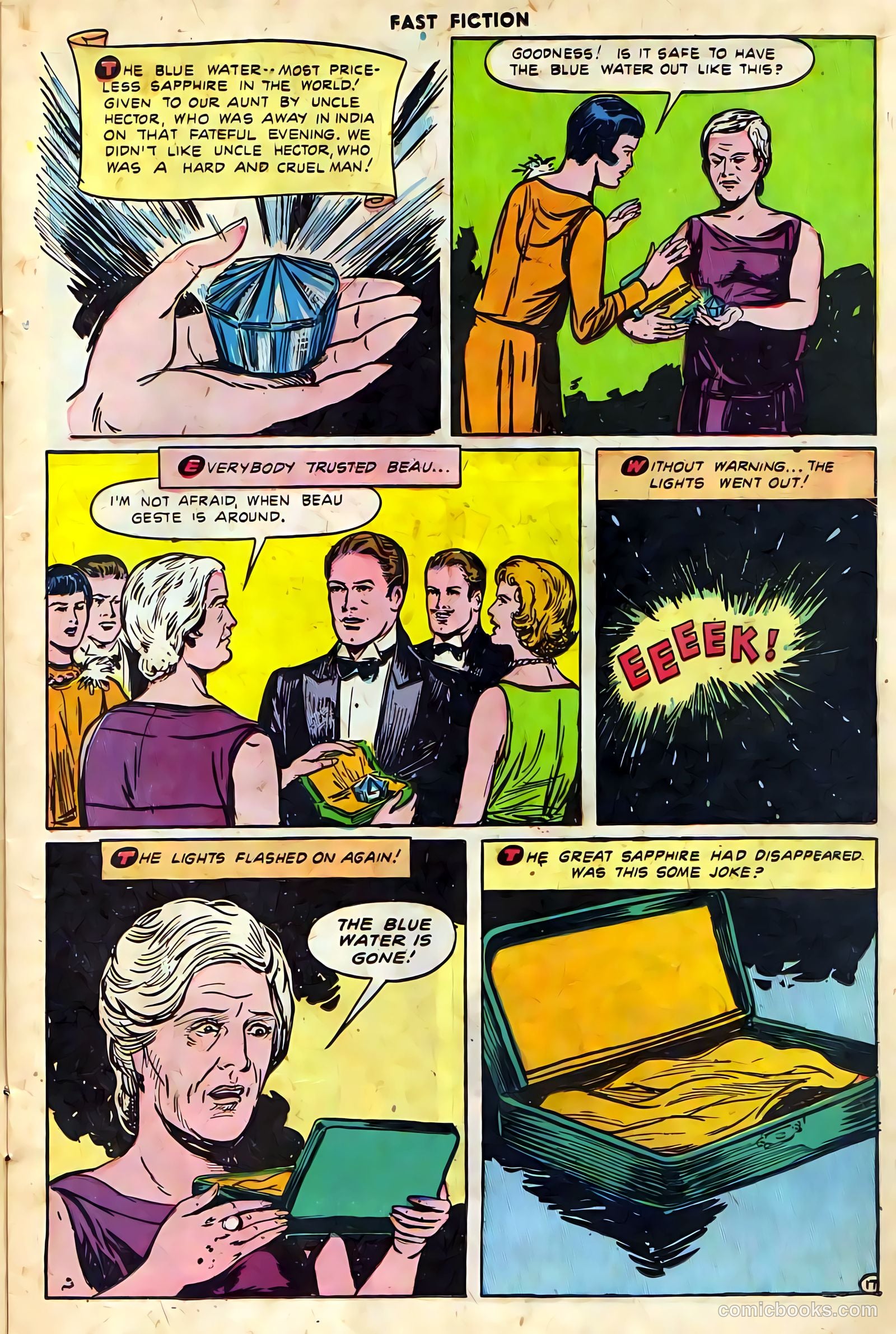 Stories by Famous Authors Illustrated #5 (1950) — page 19 of 56