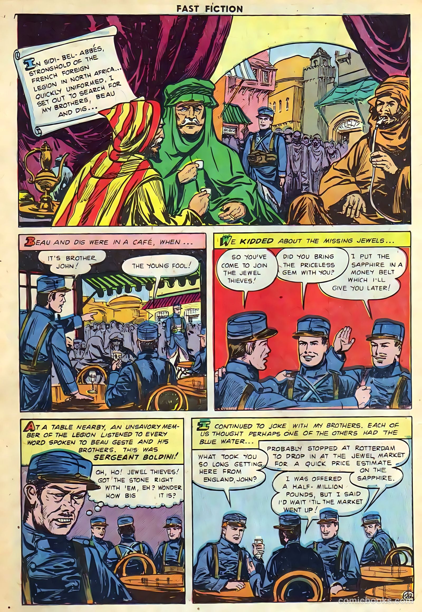Stories by Famous Authors Illustrated #5 (1950) — page 24 of 56