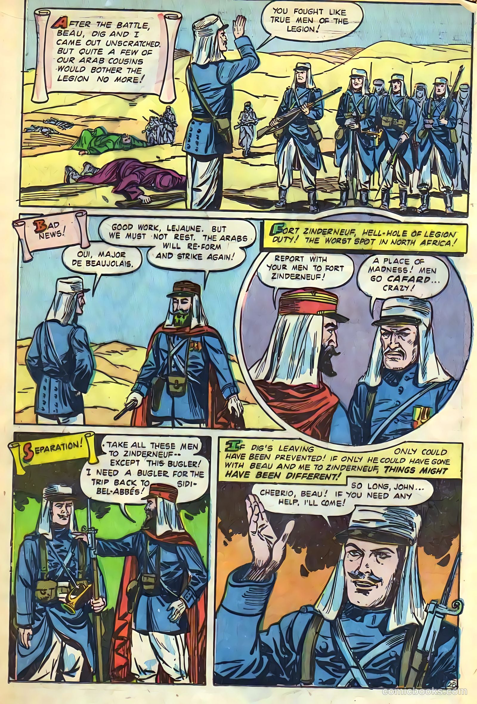 Stories by Famous Authors Illustrated #5 (1950) — page 30 of 56