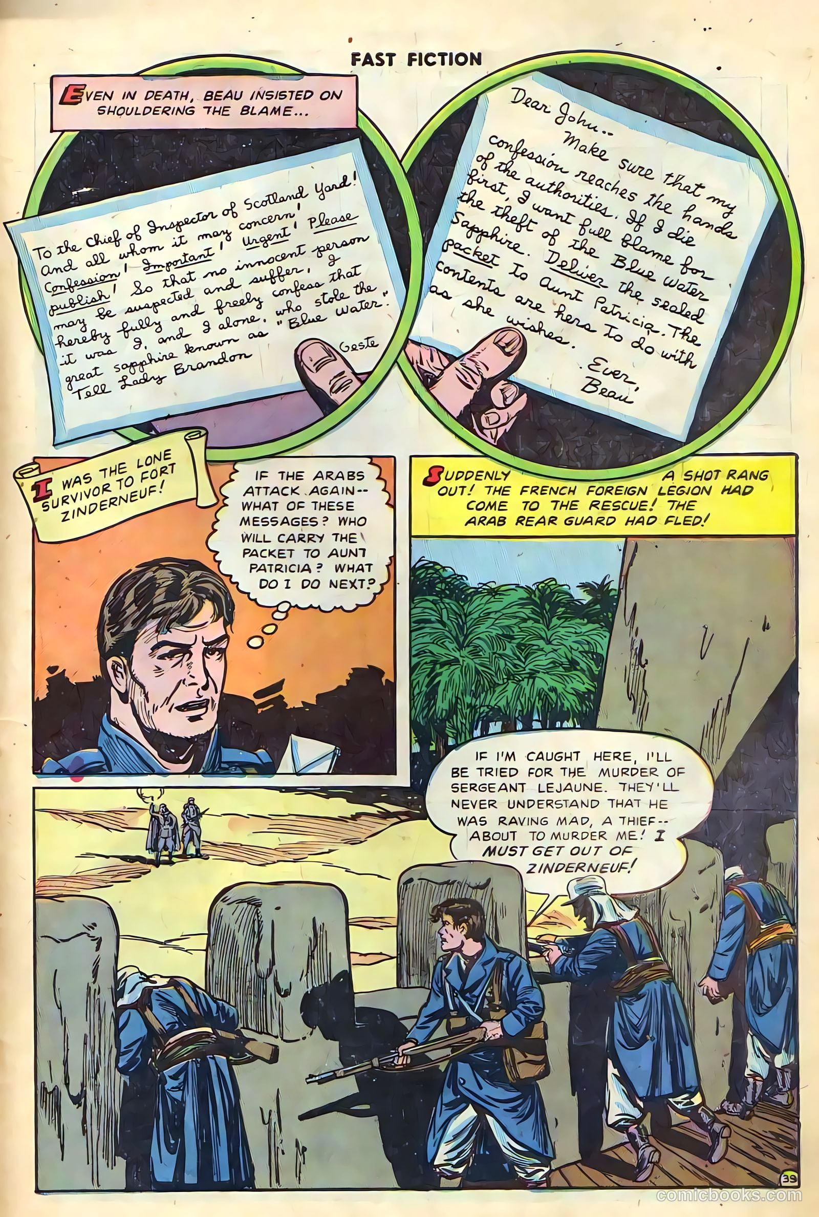 Stories by Famous Authors Illustrated #5 (1950) — page 41 of 56