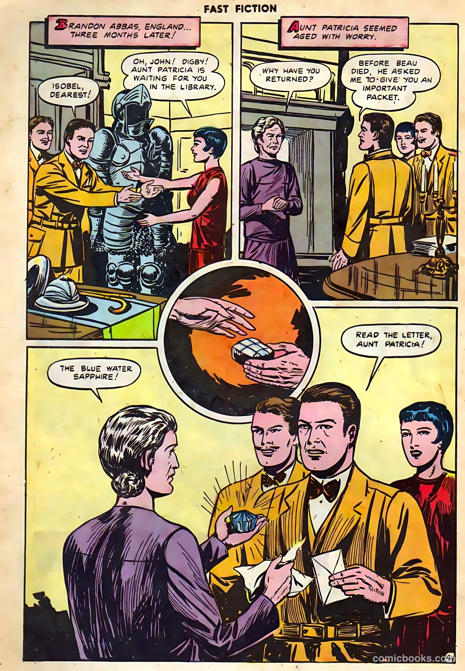 Stories by Famous Authors Illustrated #5 (1950) — page 46 of 56