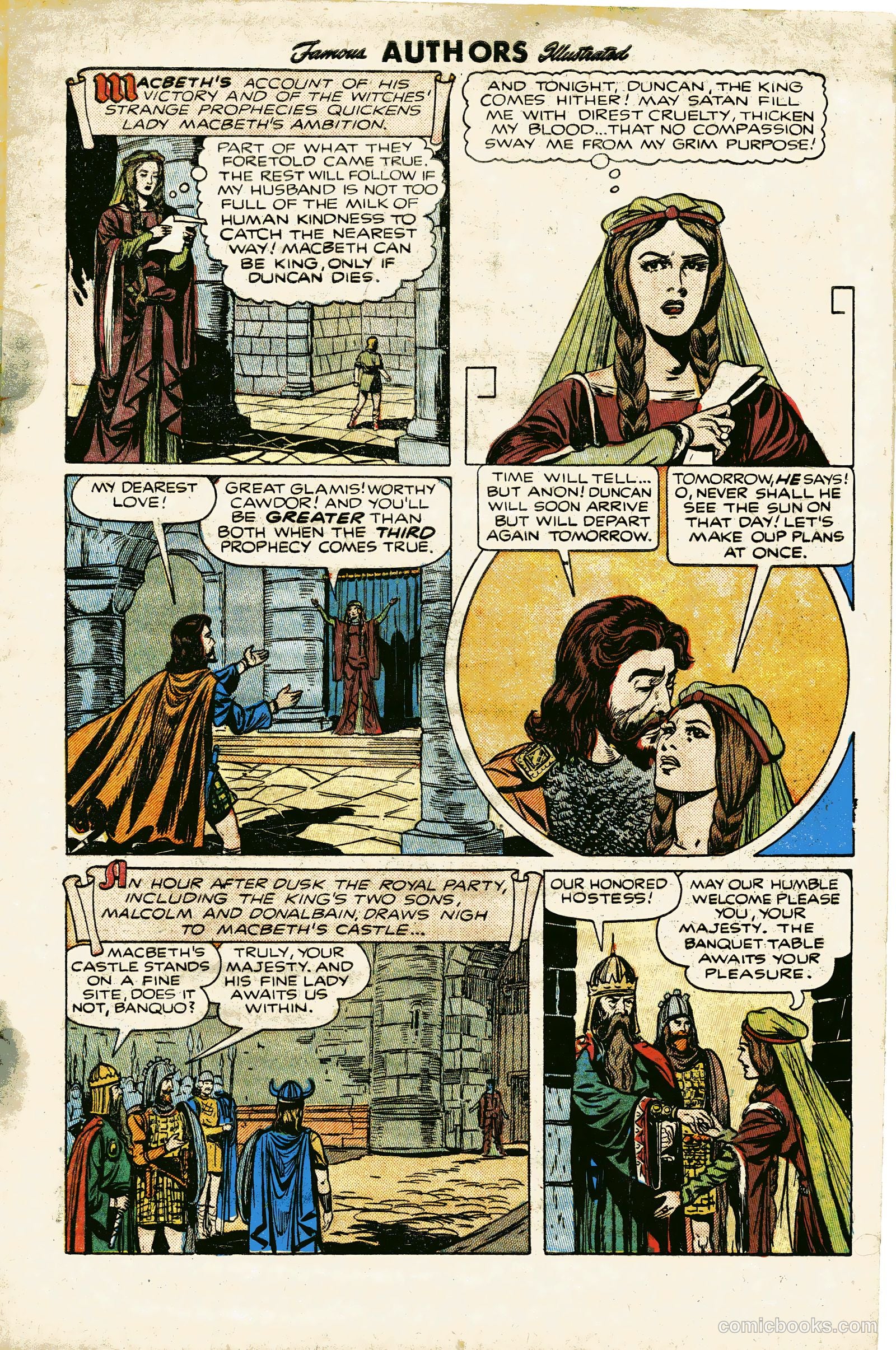 Stories by Famous Authors Illustrated #6 (1950) — page 7 of 35