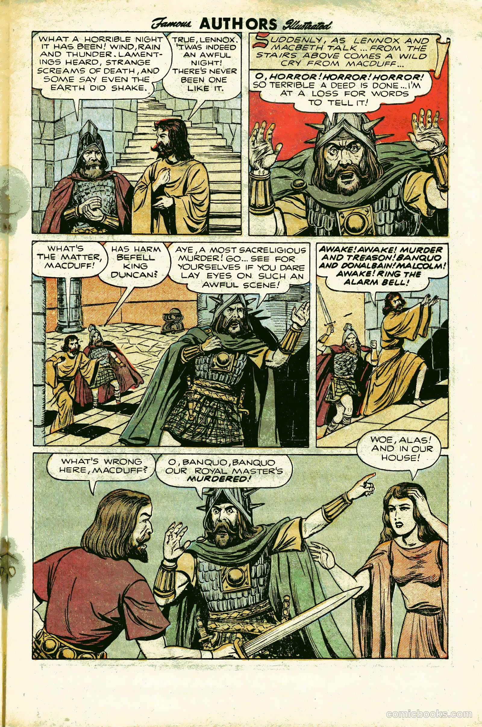 Stories by Famous Authors Illustrated #6 (1950) — page 11 of 35