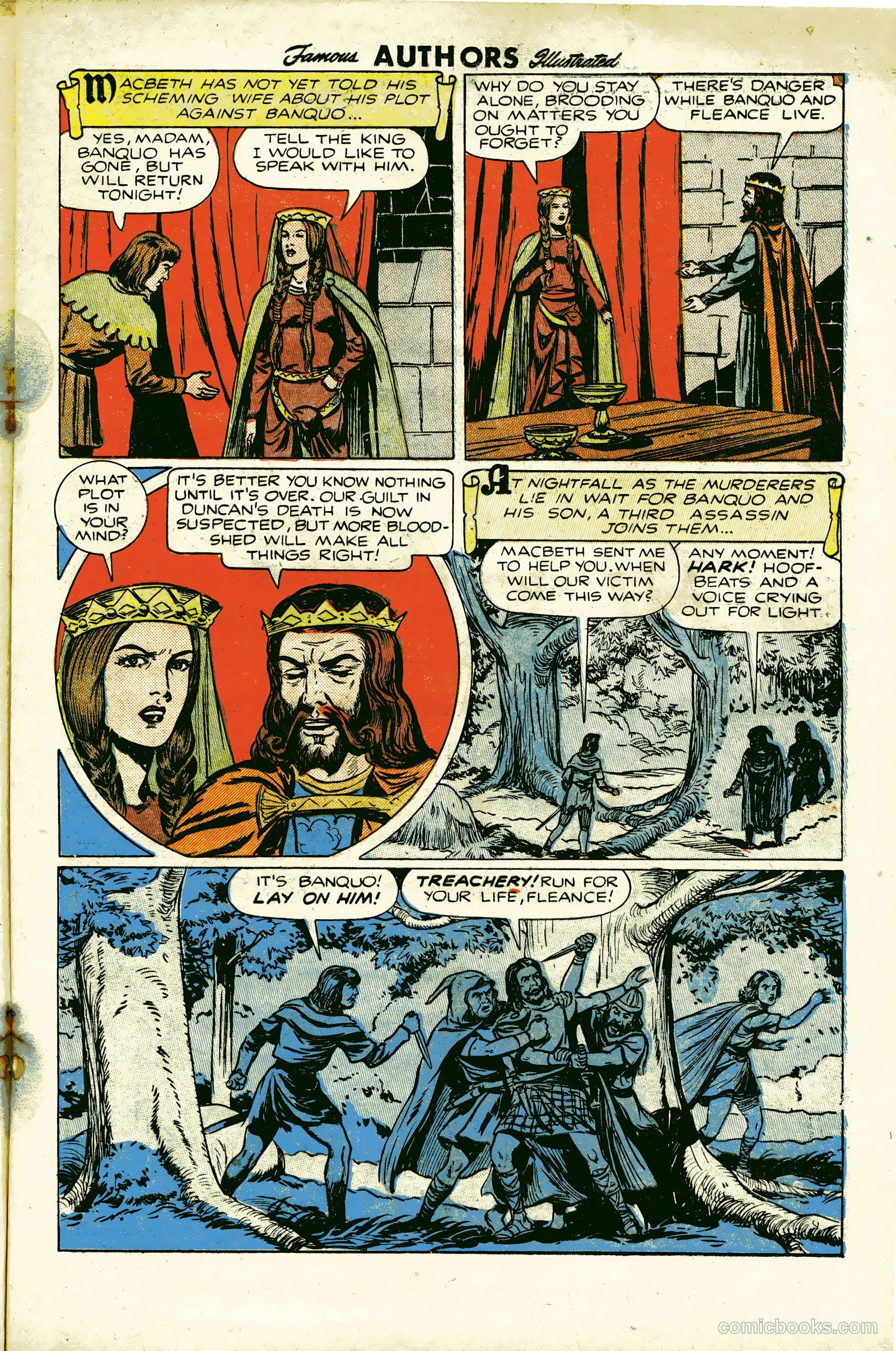 Stories by Famous Authors Illustrated #6 (1950) — page 15 of 35