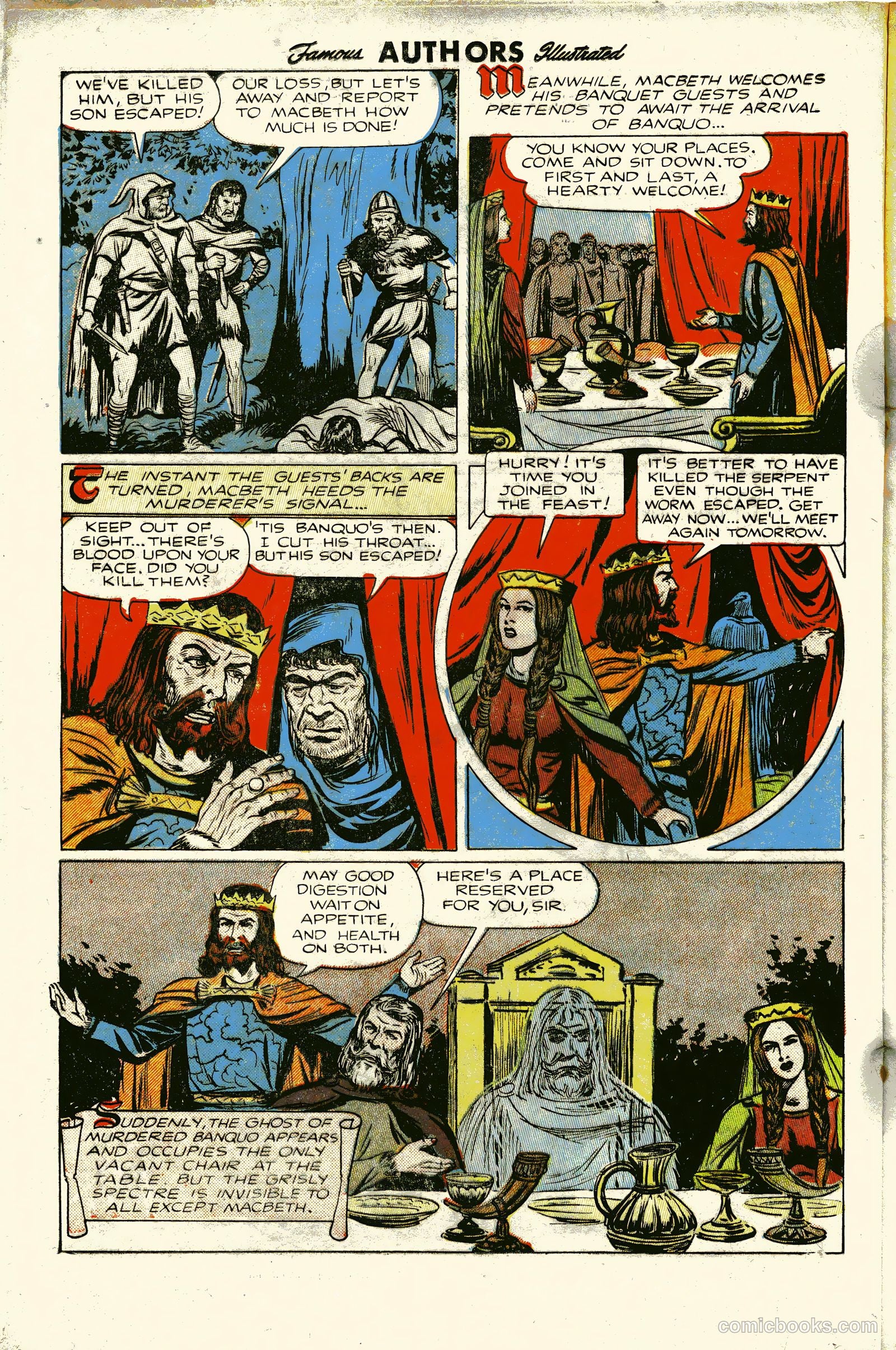 Stories by Famous Authors Illustrated #6 (1950) — page 16 of 35