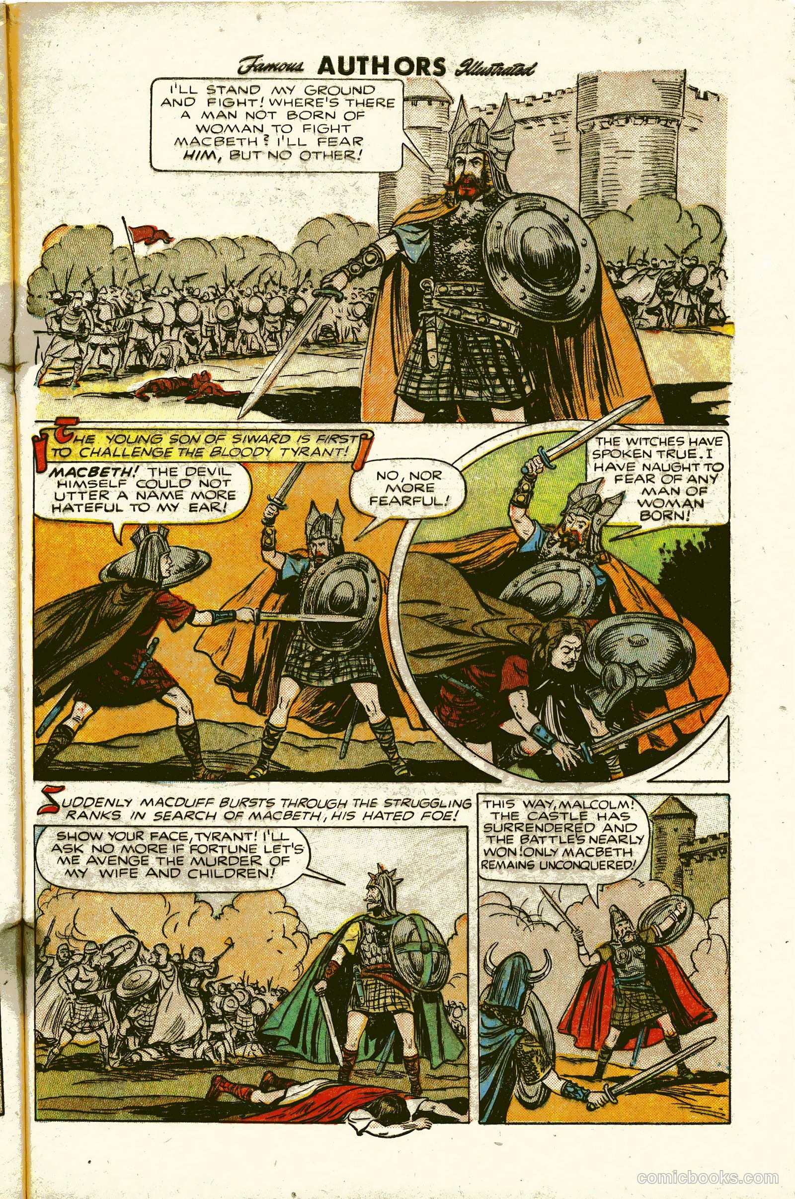 Stories by Famous Authors Illustrated #6 (1950) — page 29 of 35