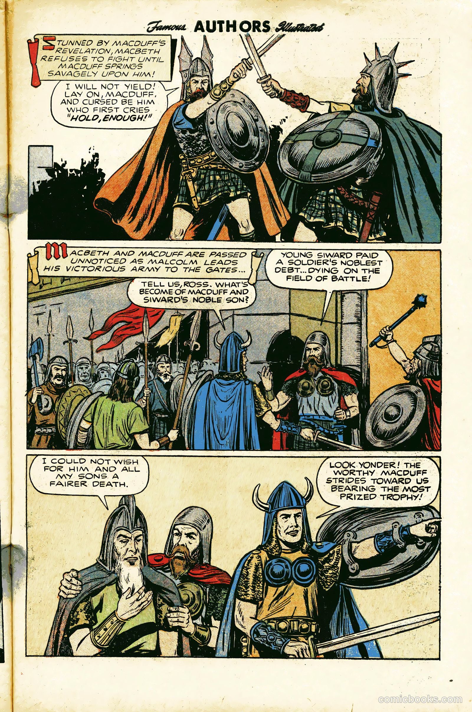 Stories by Famous Authors Illustrated #6 (1950) — page 31 of 35