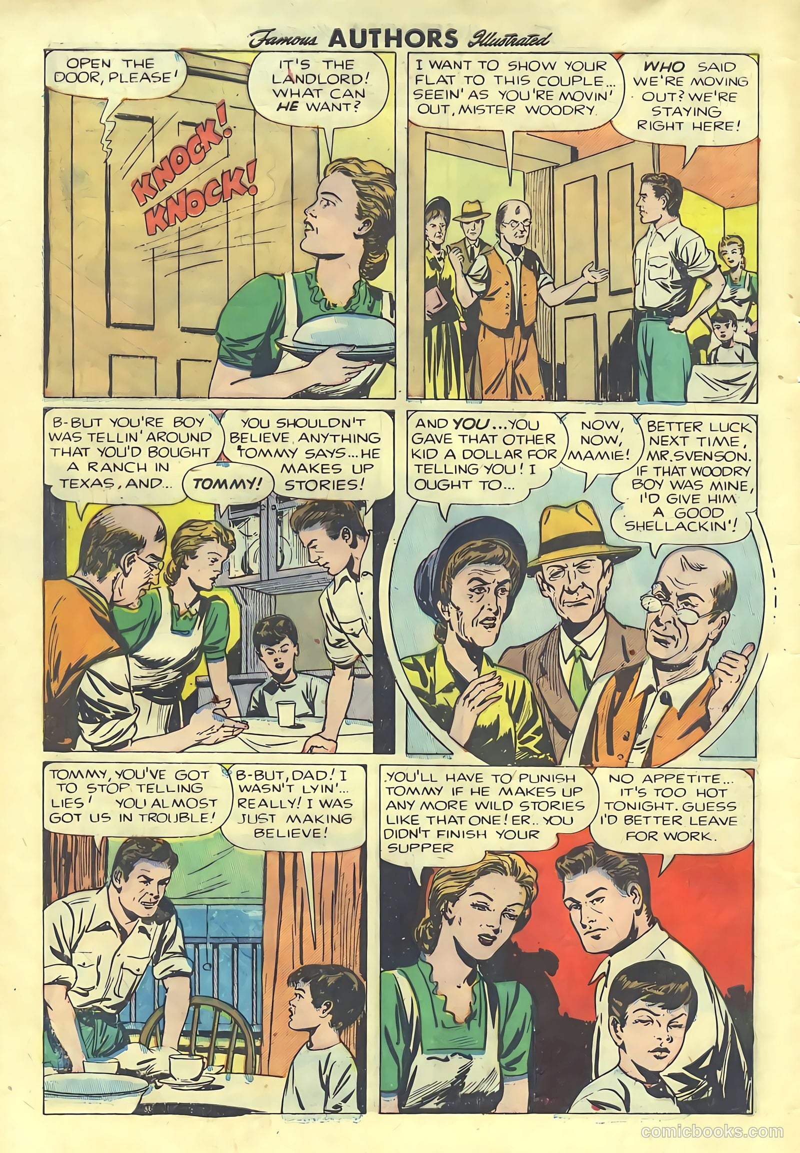 Stories by Famous Authors Illustrated #7 (1950) — page 6 of 52