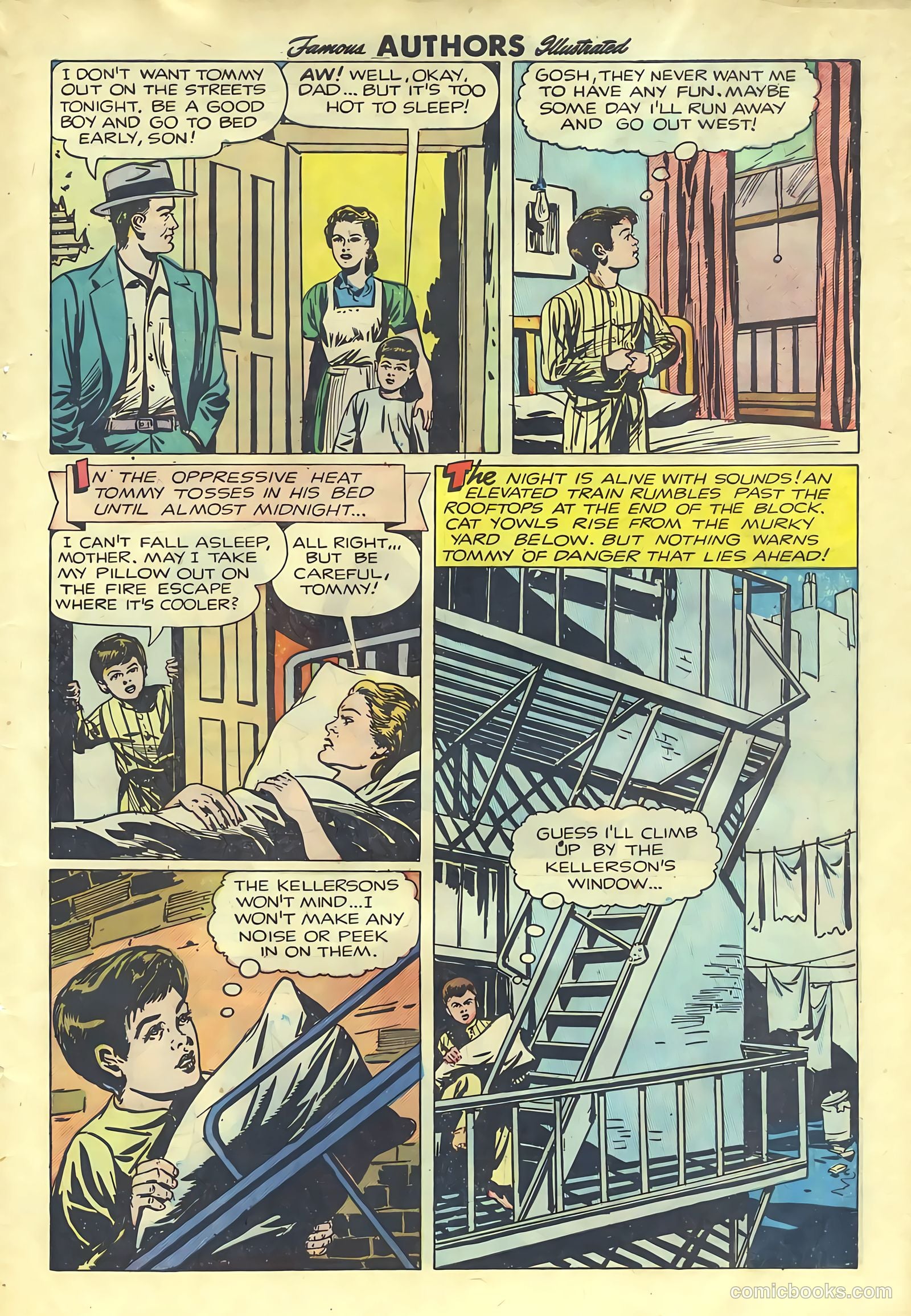 Stories by Famous Authors Illustrated #7 (1950) — page 7 of 52