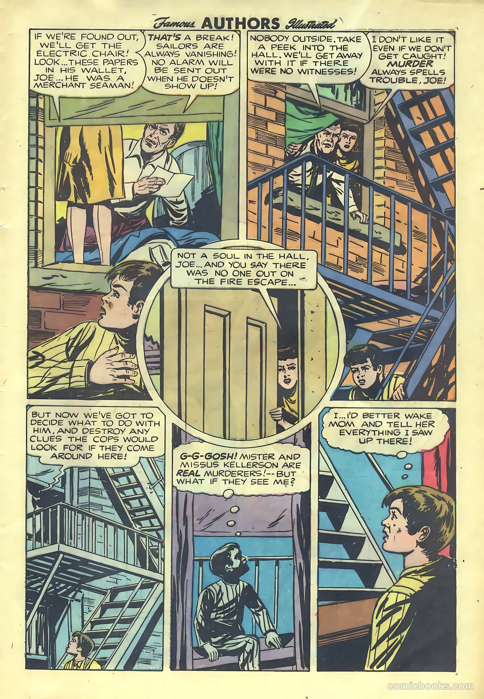Stories by Famous Authors Illustrated #7 (1950) — page 9 of 52