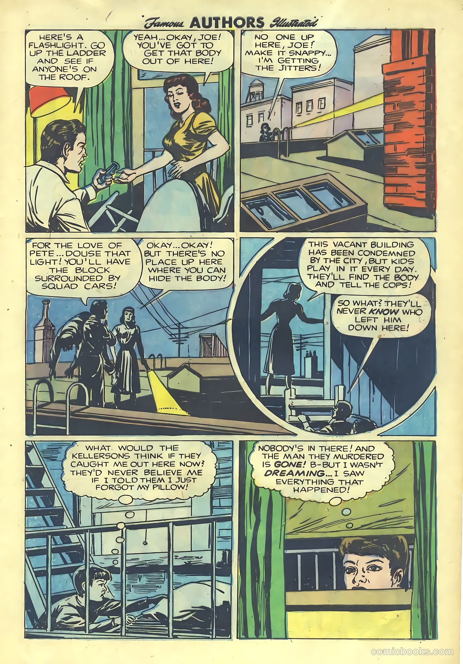 Stories by Famous Authors Illustrated #7 (1950) — page 11 of 52