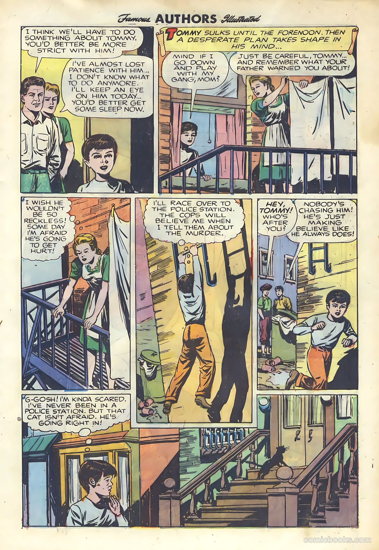 Stories by Famous Authors Illustrated #7 (1950) — page 13 of 52