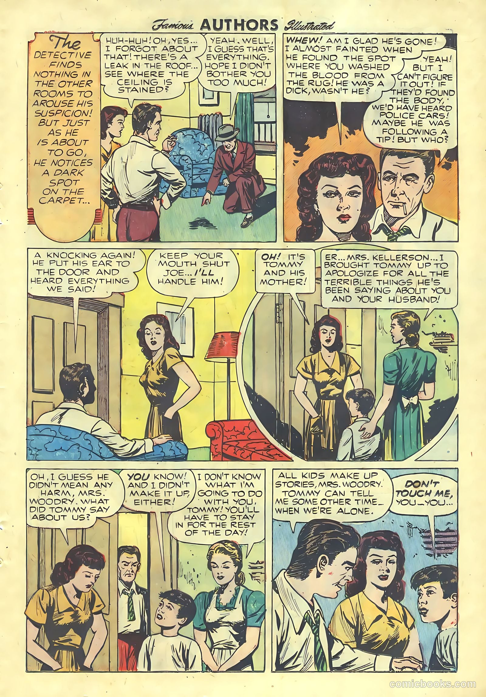 Stories by Famous Authors Illustrated #7 (1950) — page 17 of 52