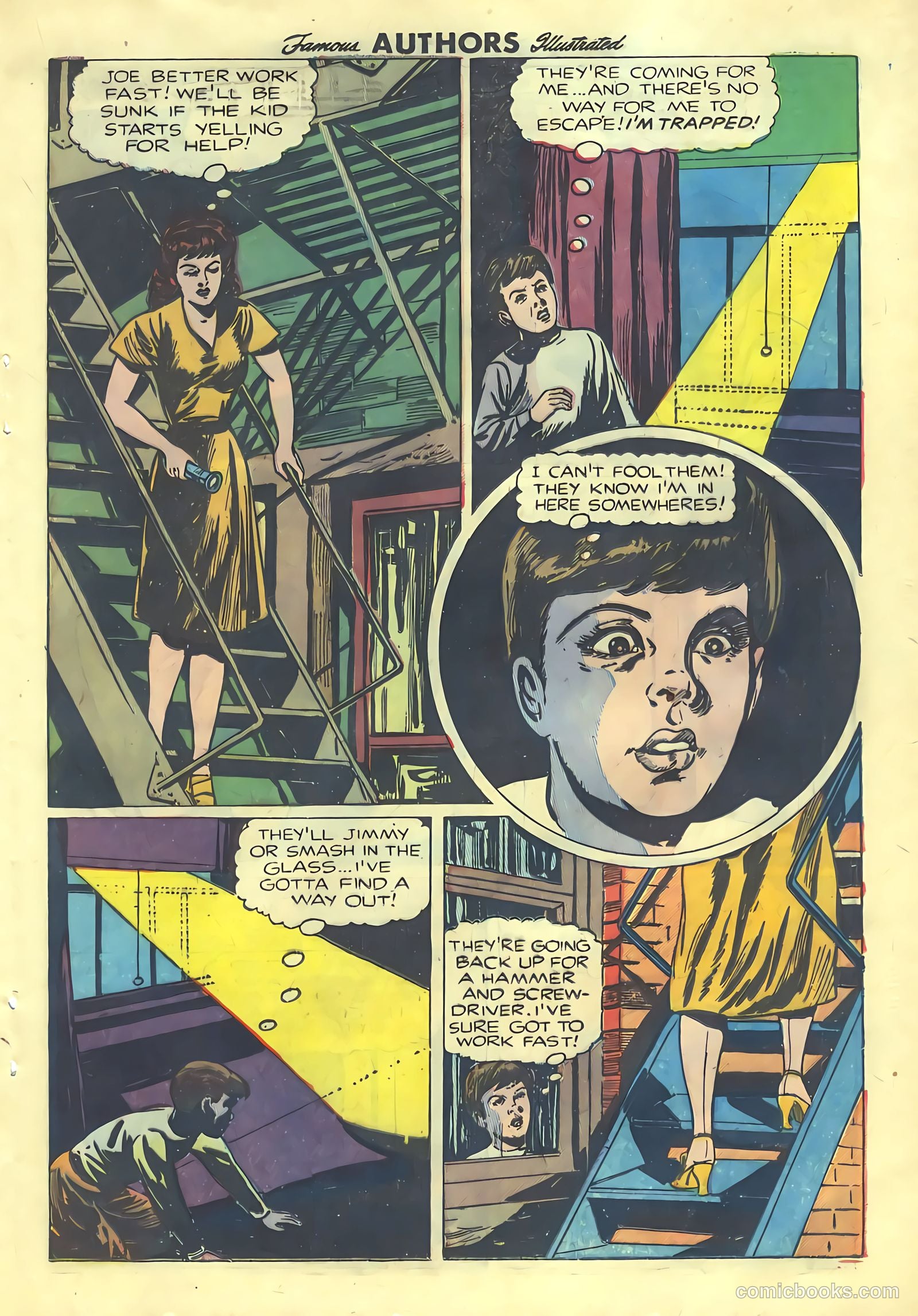 Stories by Famous Authors Illustrated #7 (1950) — page 23 of 52