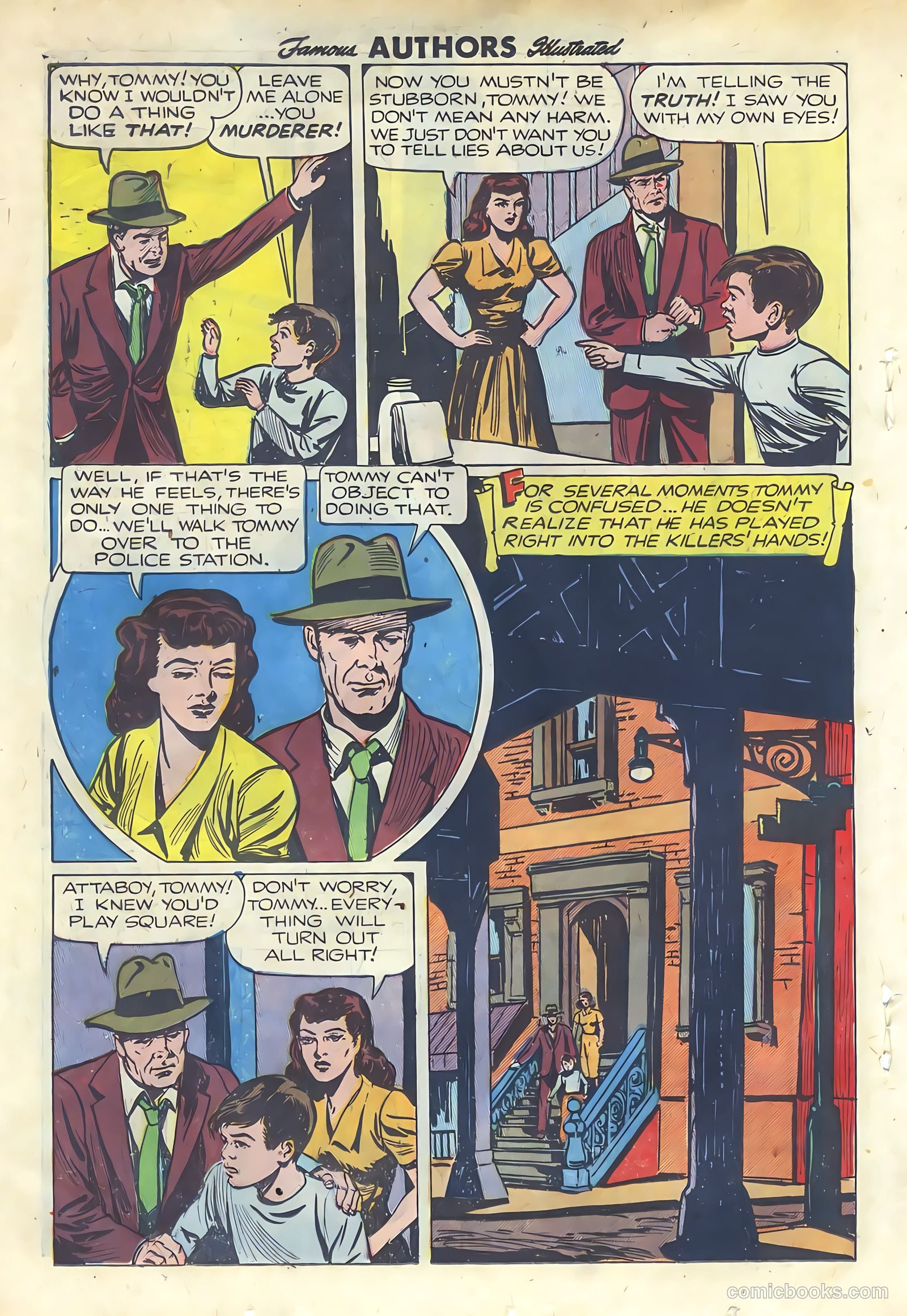 Stories by Famous Authors Illustrated #7 (1950) — page 26 of 52