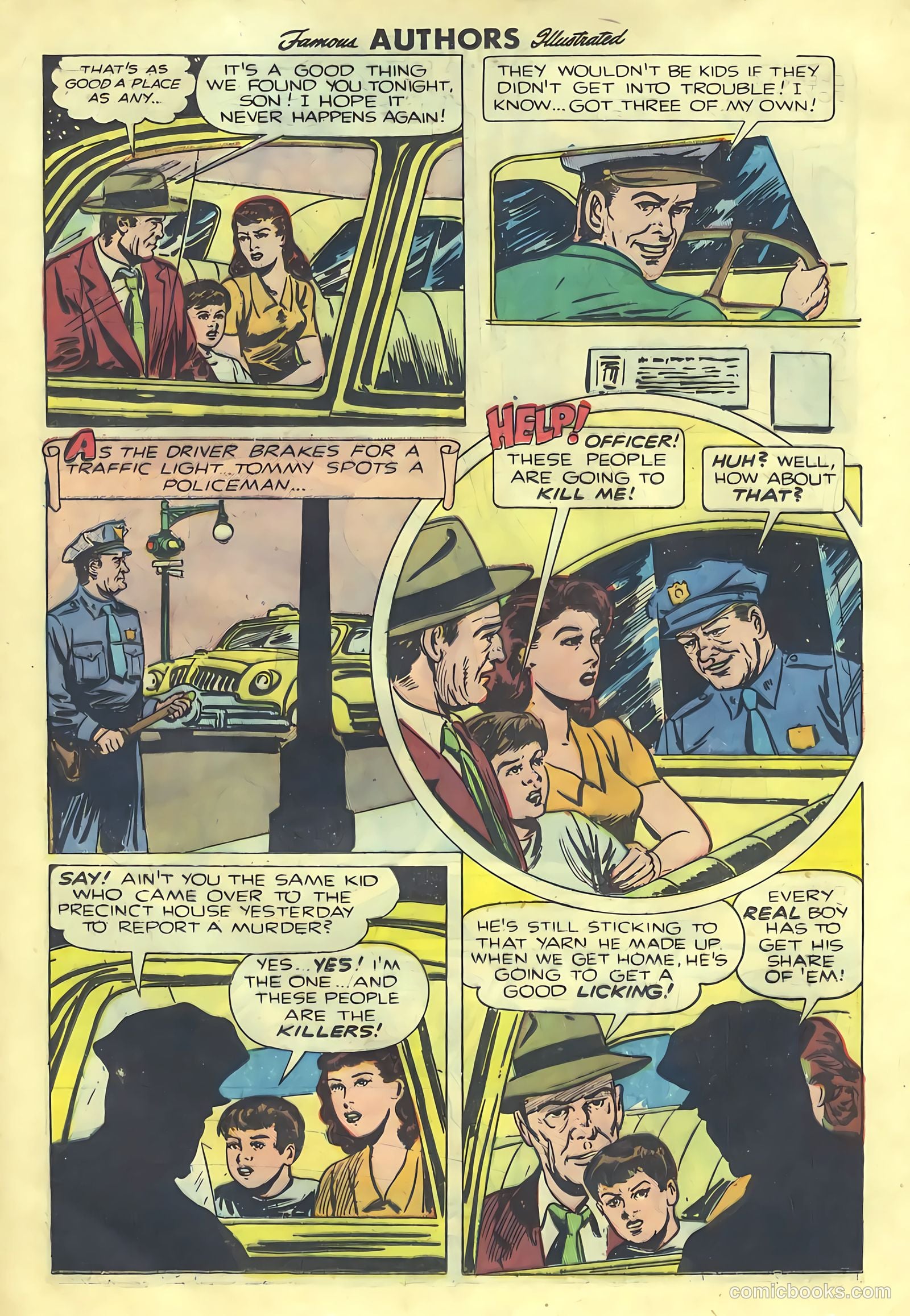 Stories by Famous Authors Illustrated #7 (1950) — page 30 of 52