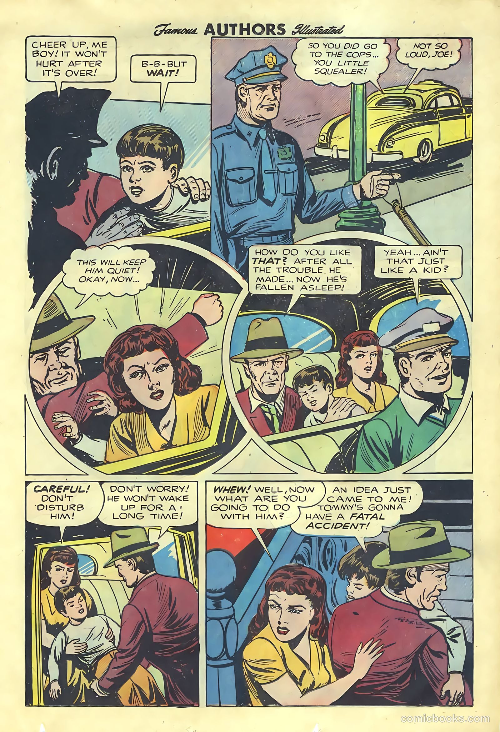 Stories by Famous Authors Illustrated #7 (1950) — page 31 of 52