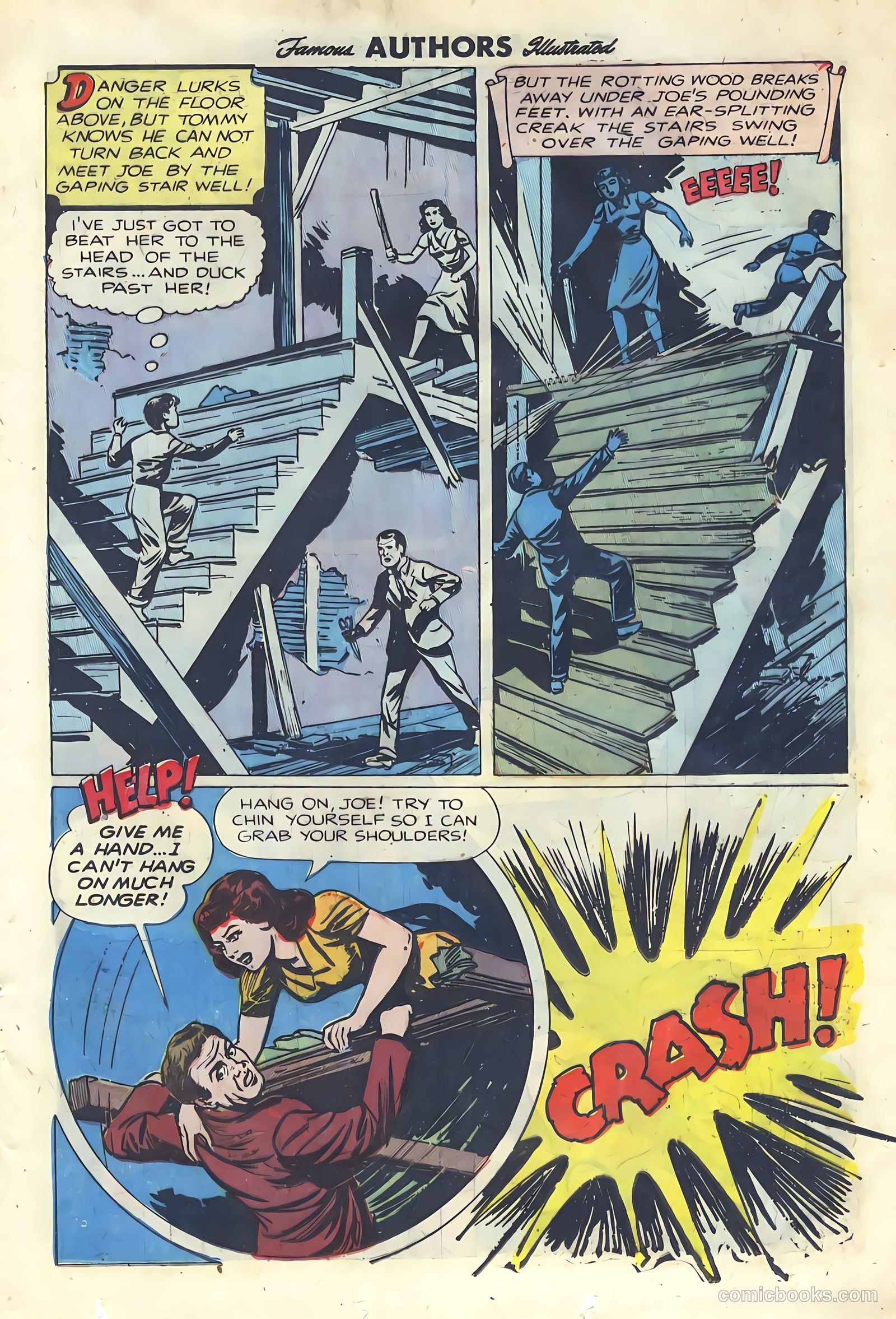 Stories by Famous Authors Illustrated #7 (1950) — page 37 of 52