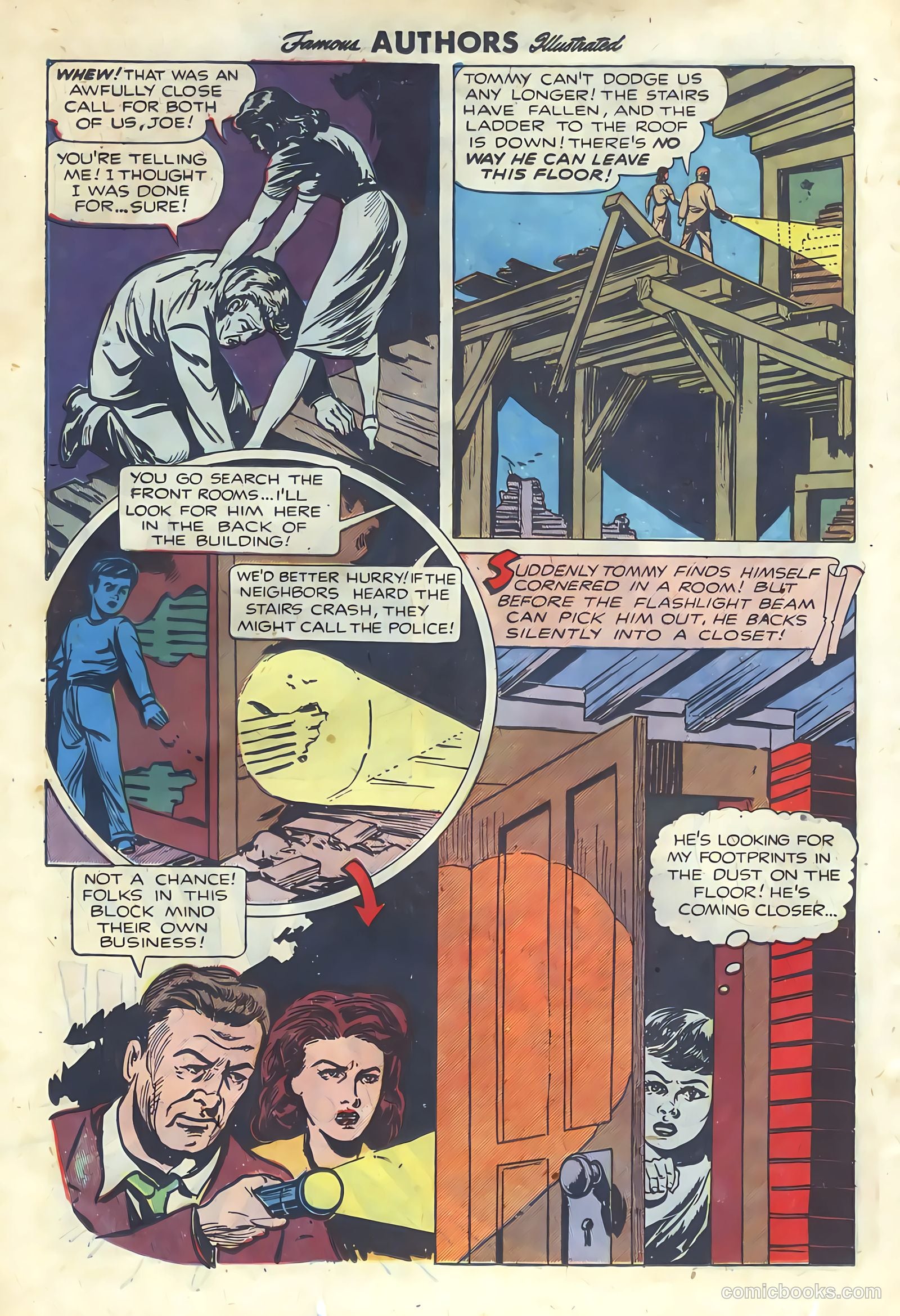 Stories by Famous Authors Illustrated #7 (1950) — page 38 of 52