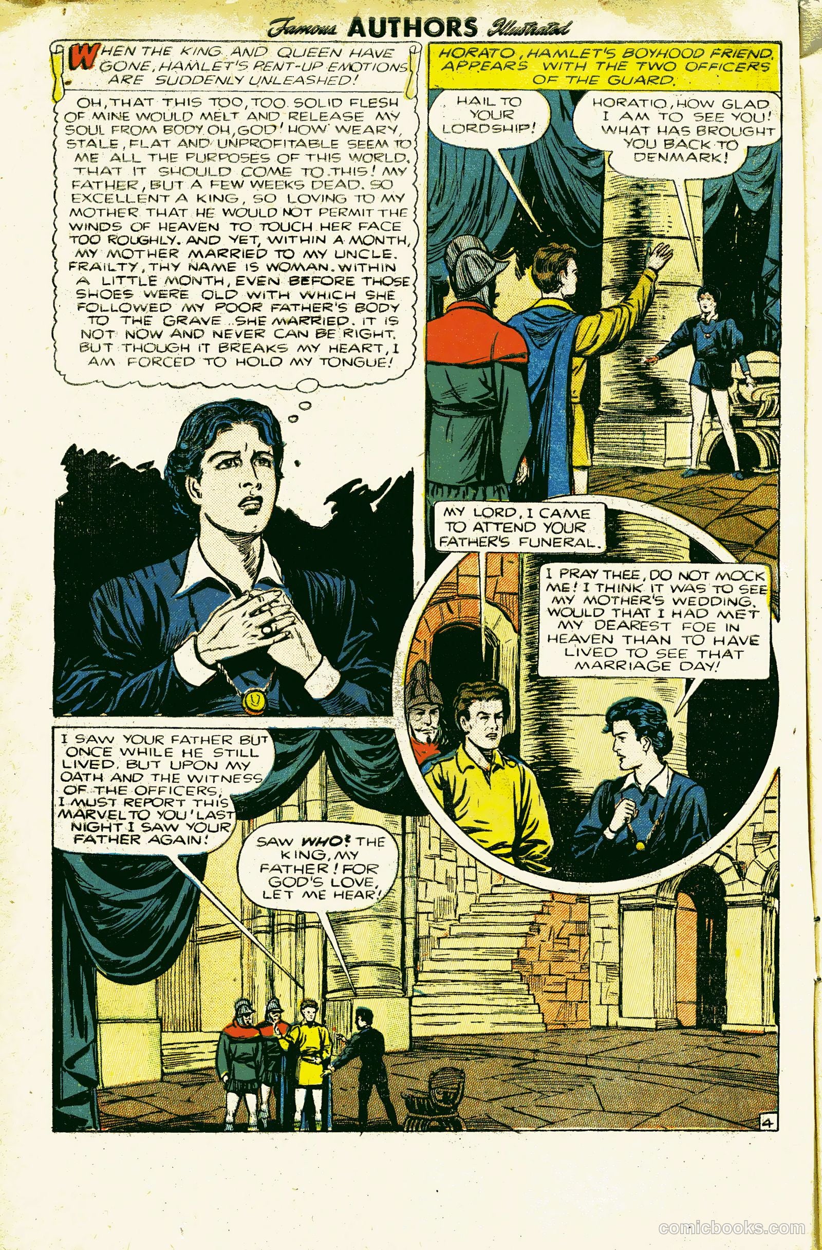 Stories by Famous Authors Illustrated #8 (1950) — page 6 of 36