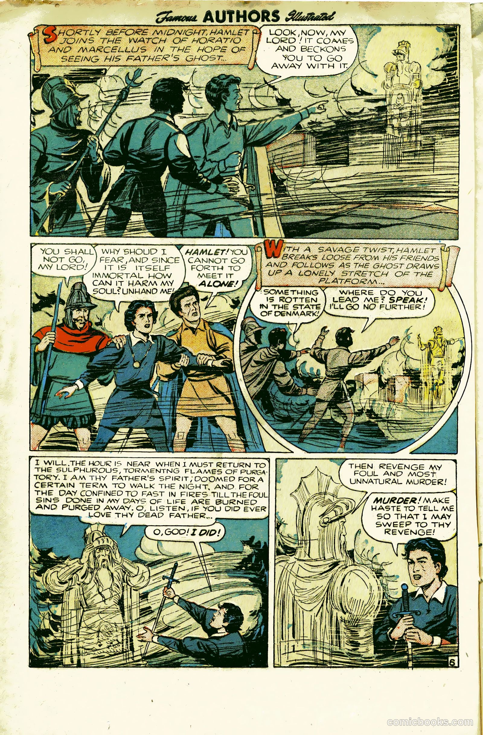 Stories by Famous Authors Illustrated #8 (1950) — page 8 of 36