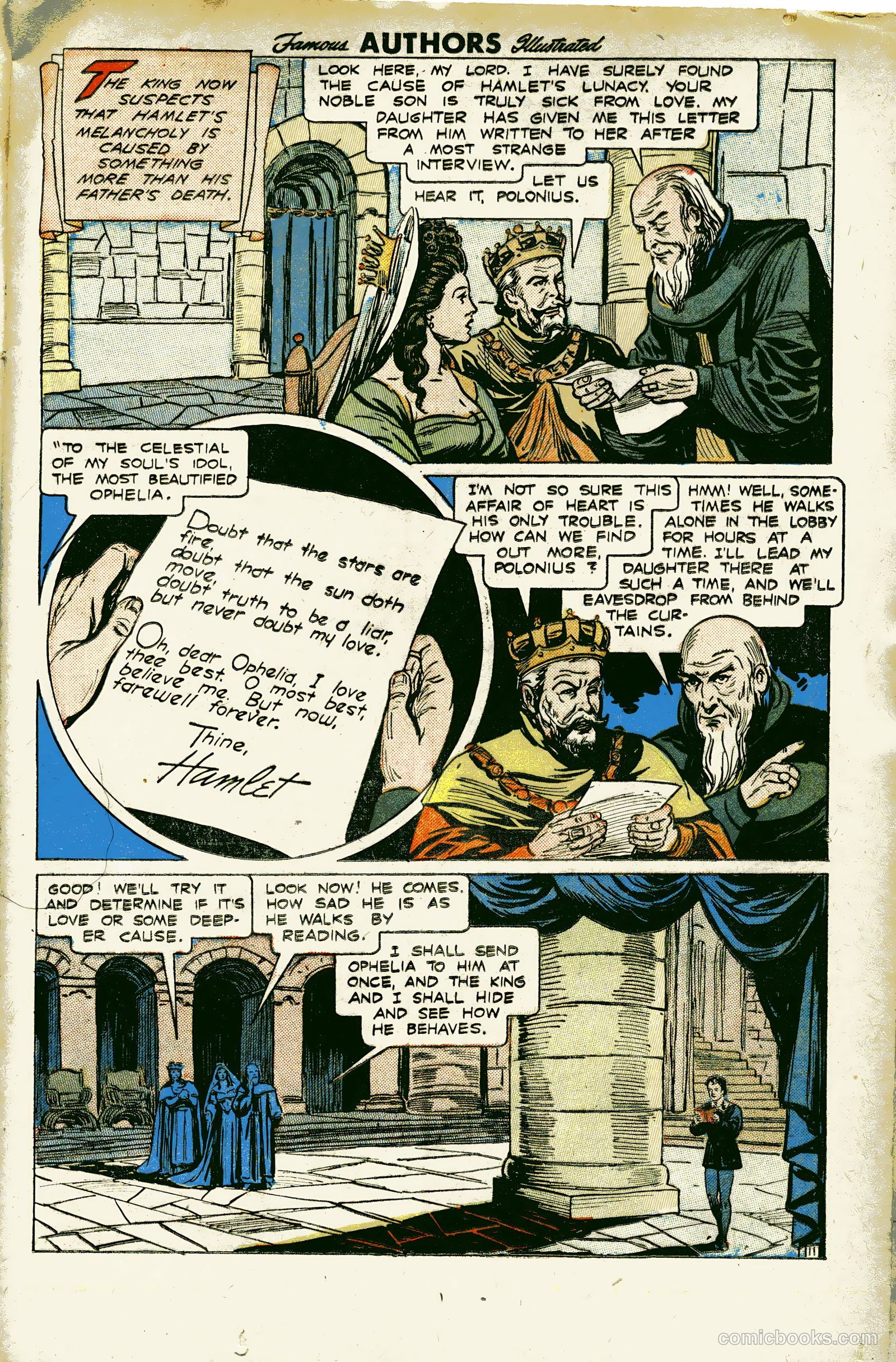 Stories by Famous Authors Illustrated #8 (1950) — page 13 of 36