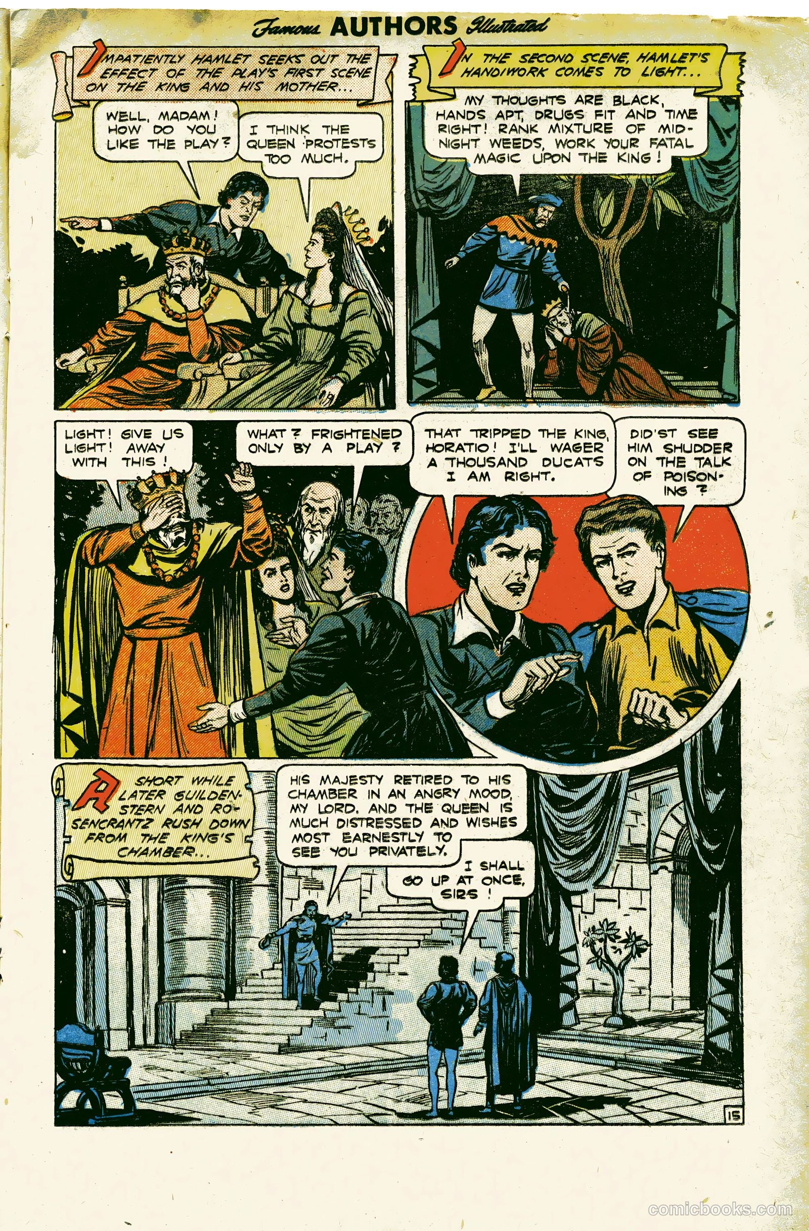 Stories by Famous Authors Illustrated #8 (1950) — page 17 of 36