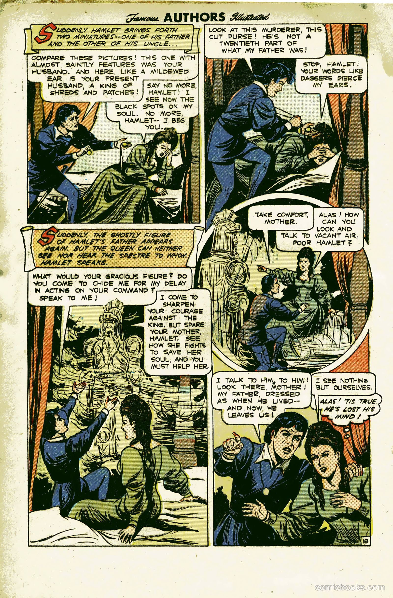 Stories by Famous Authors Illustrated #8 (1950) — page 20 of 36