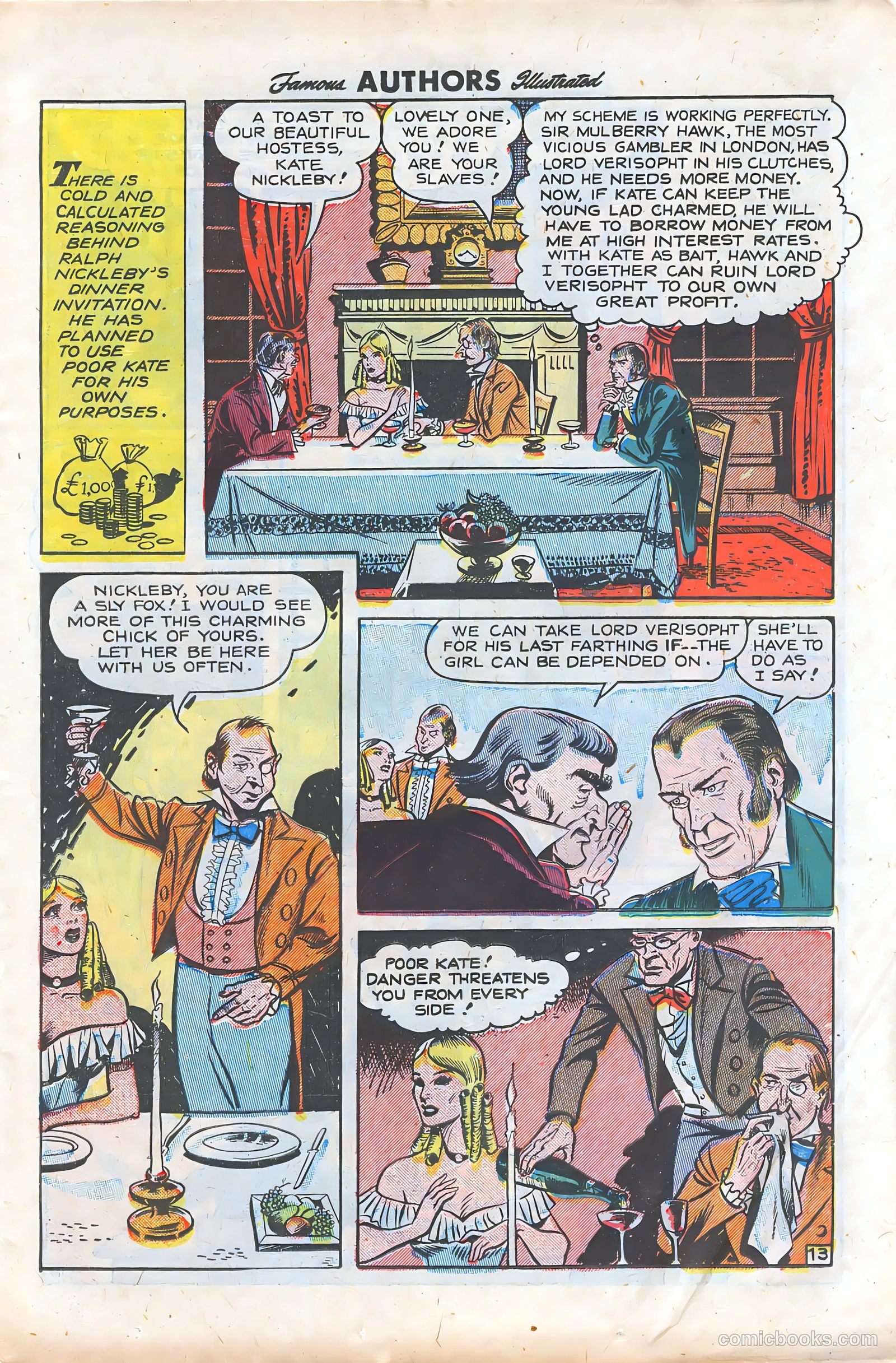 Stories by Famous Authors Illustrated #9 (1950) — page 15 of 52