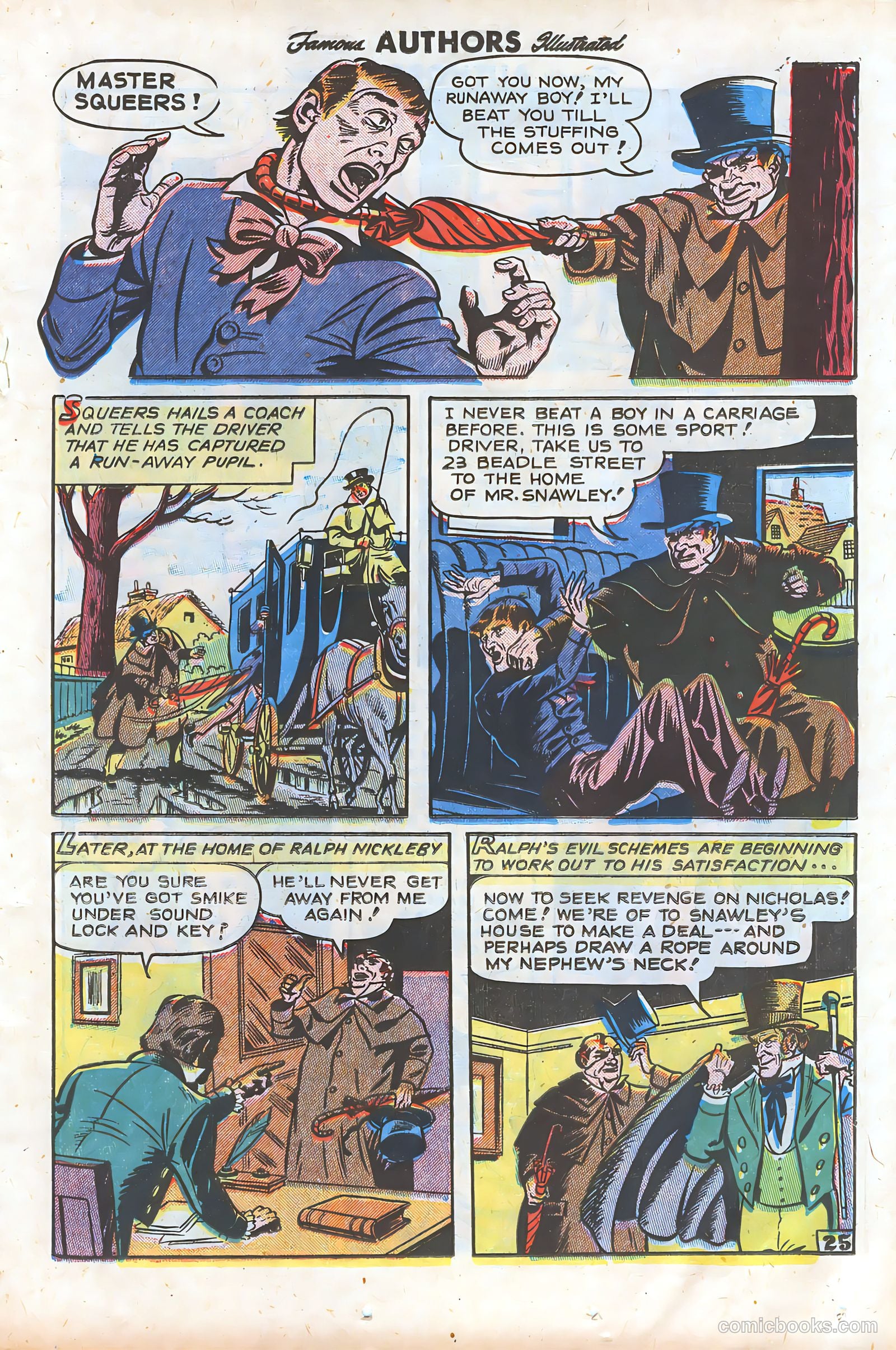 Stories by Famous Authors Illustrated #9 (1950) — page 27 of 52