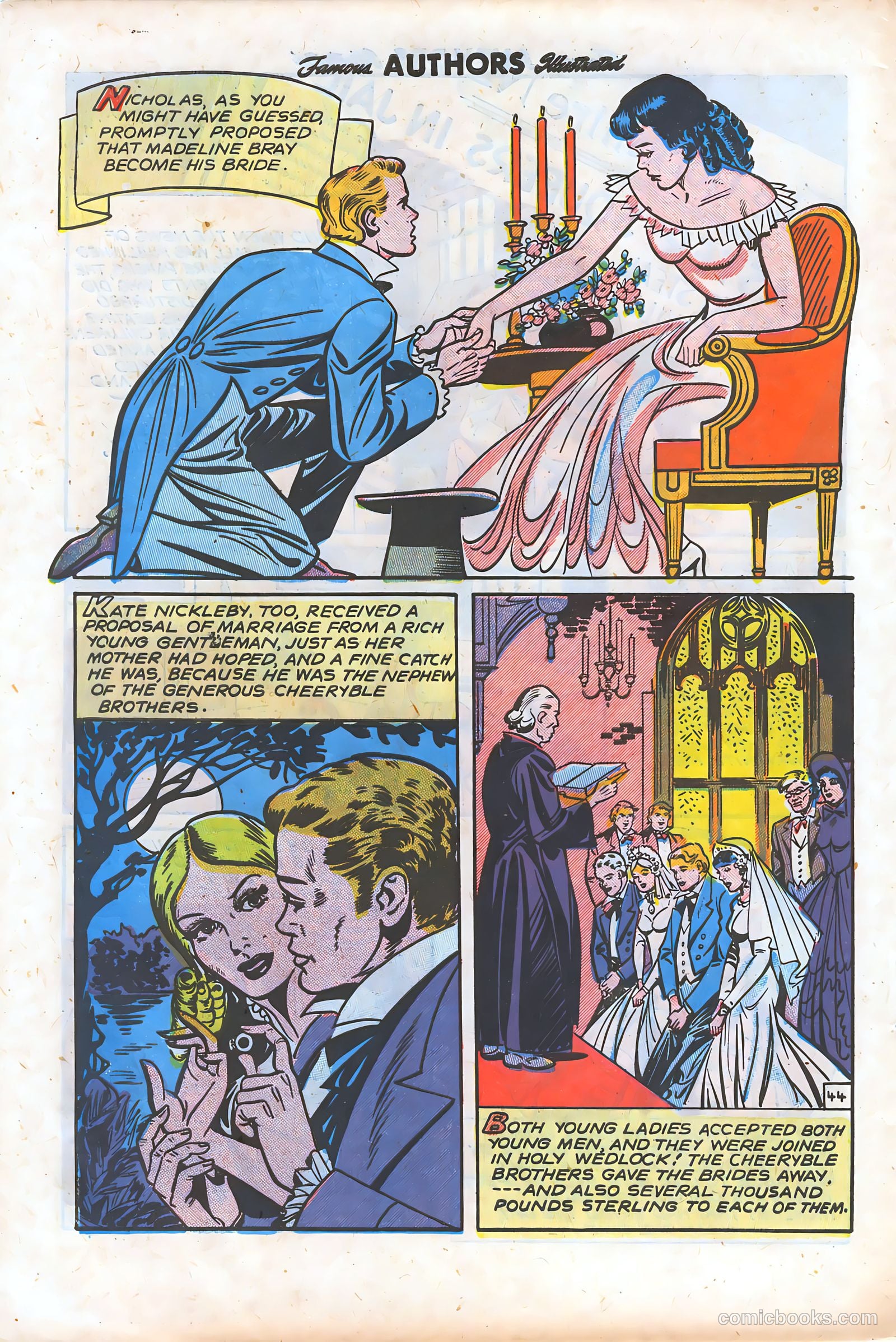 Stories by Famous Authors Illustrated #9 (1950) — page 46 of 52