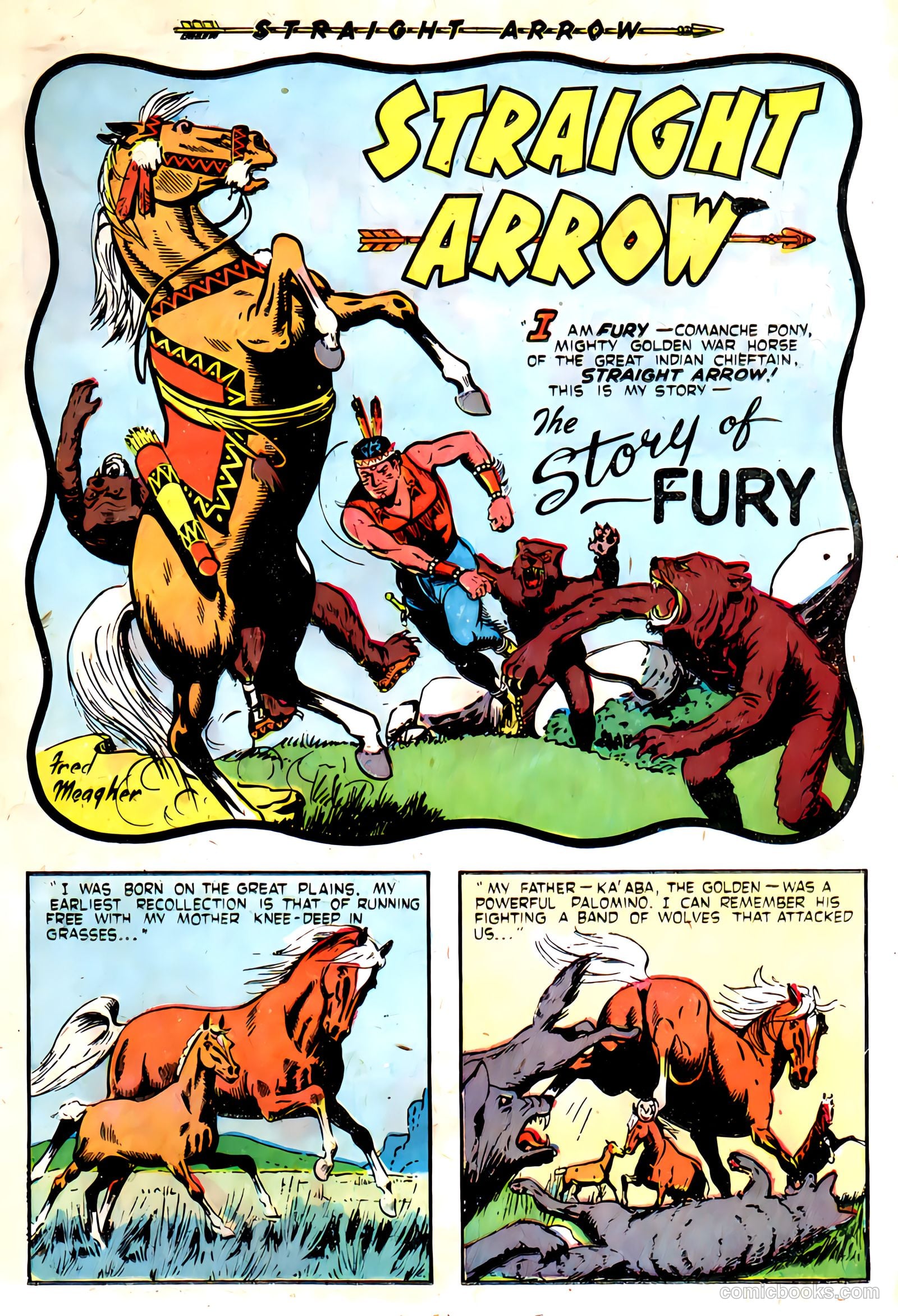 Straight Arrow #21 (1952) — page 3 of 18