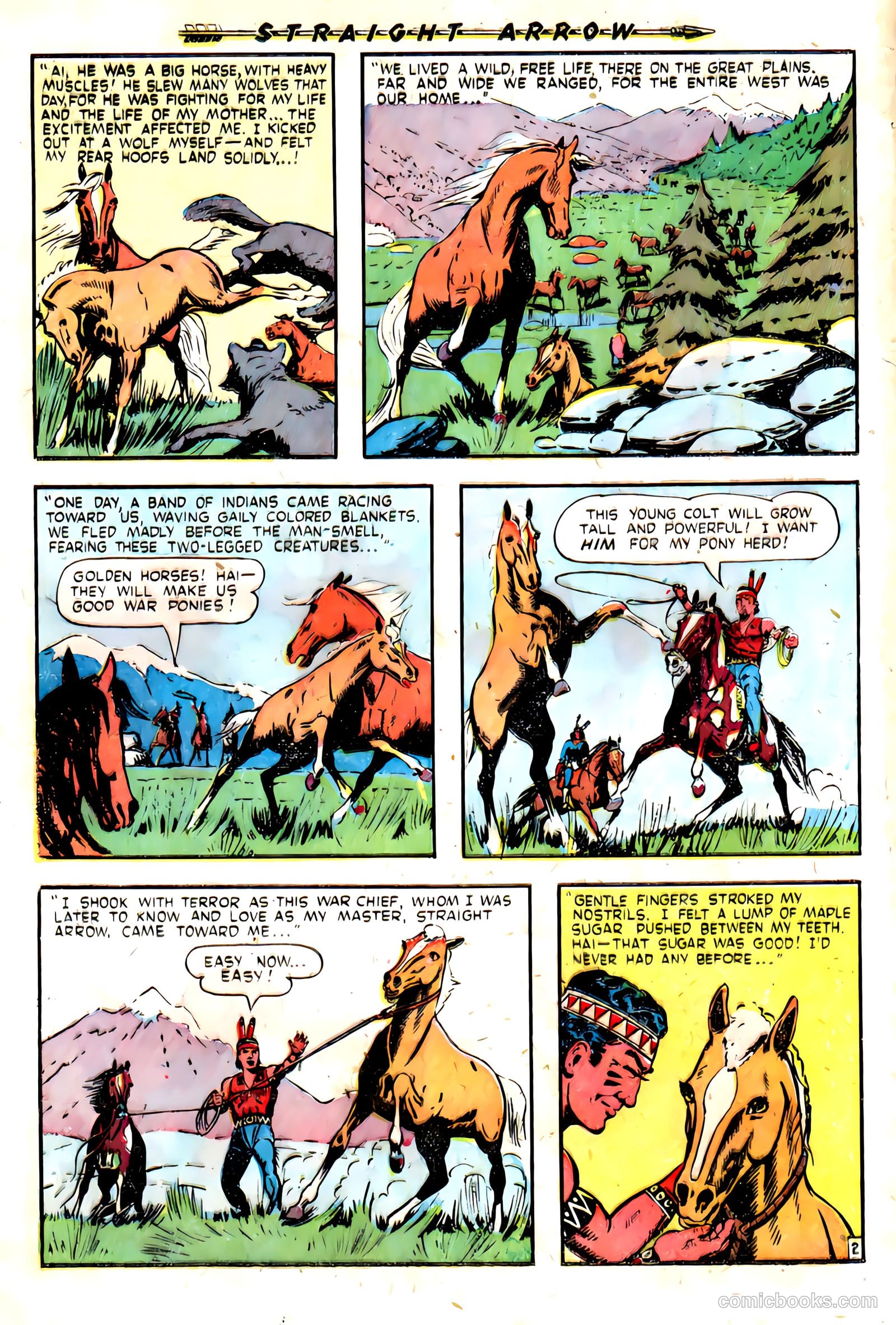 Straight Arrow #21 (1952) — page 4 of 18