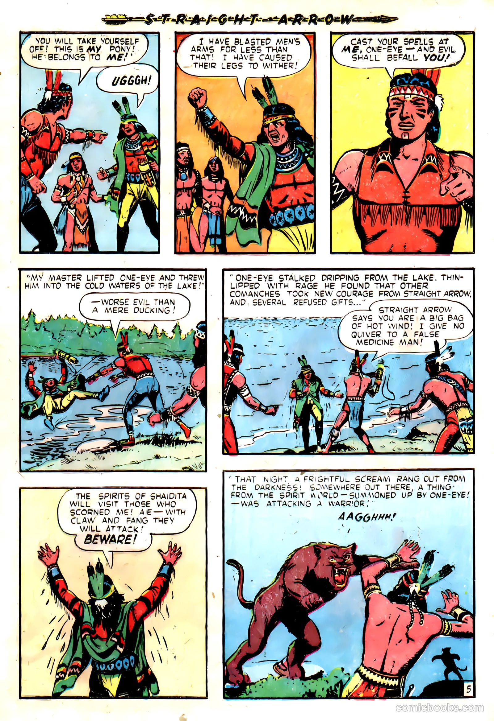 Straight Arrow #21 (1952) — page 7 of 18