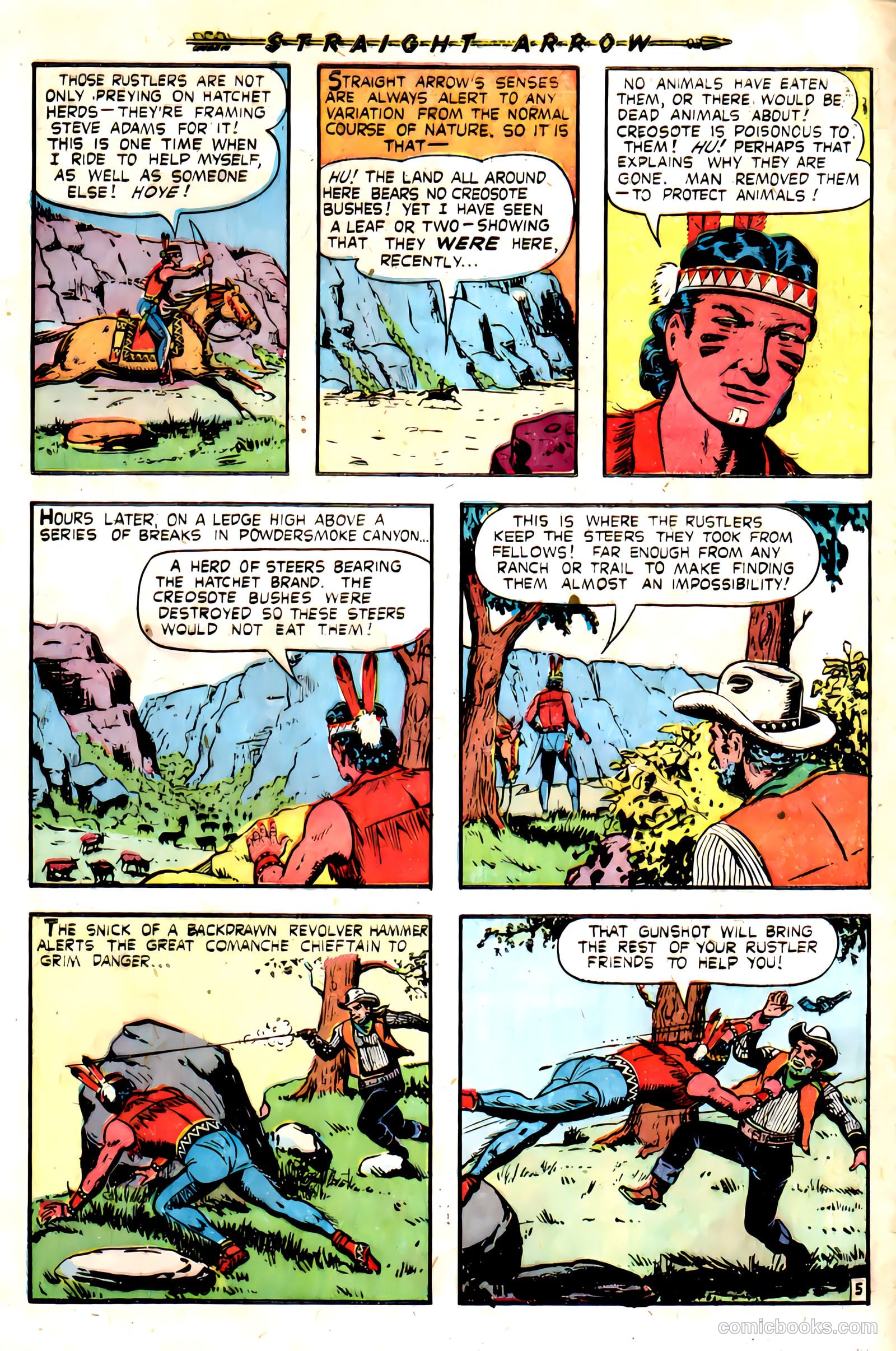 Straight Arrow #21 (1952) — page 14 of 18