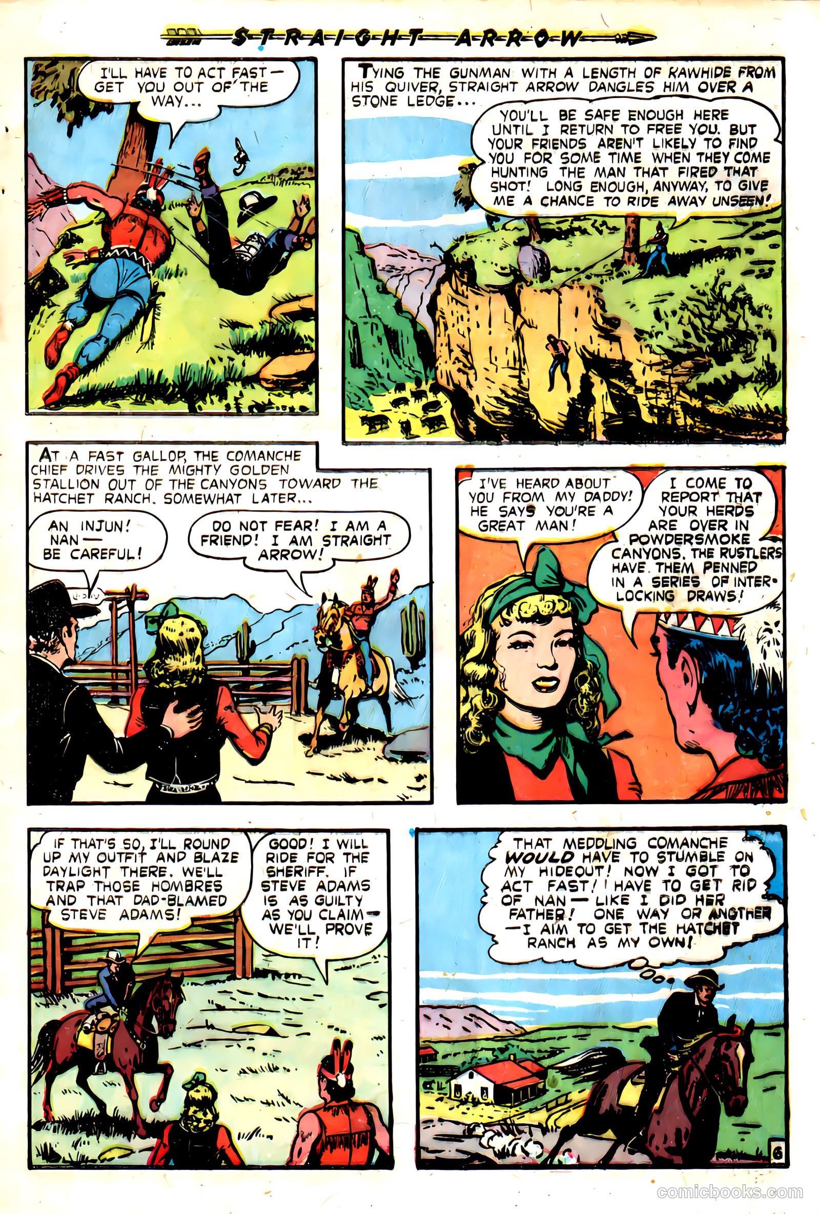 Straight Arrow #21 (1952) — page 15 of 18