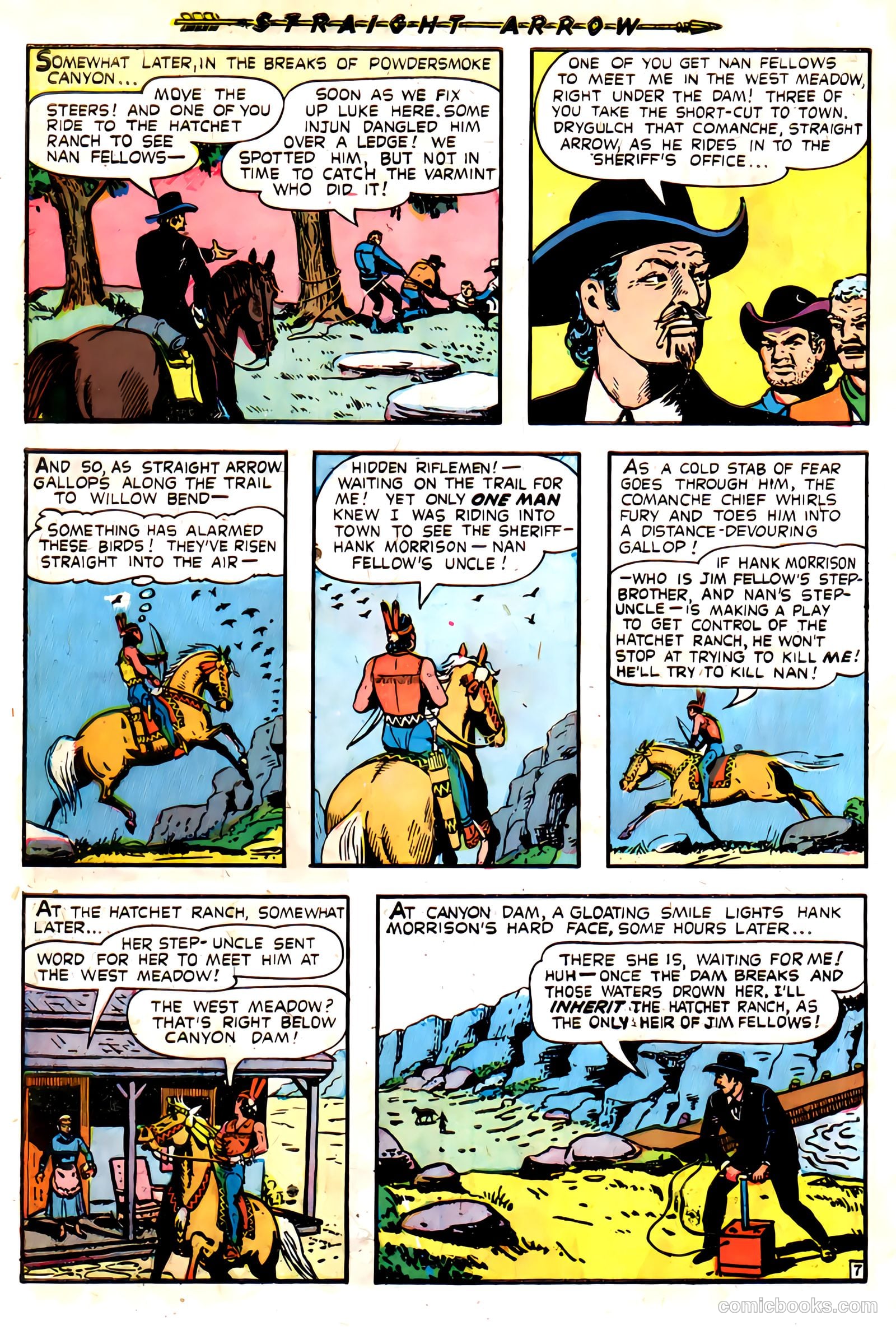 Straight Arrow #21 (1952) — page 16 of 18