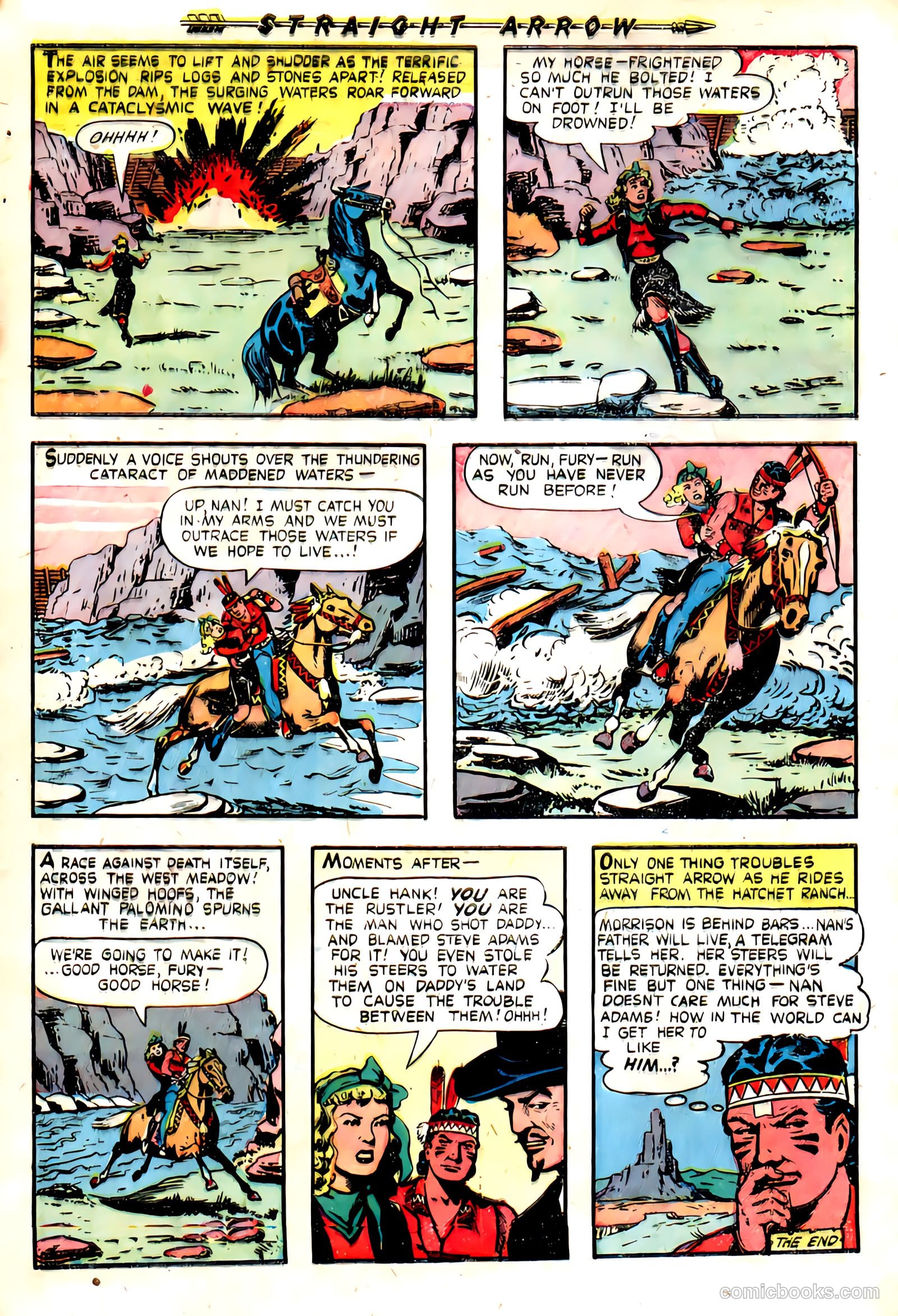 Straight Arrow #21 (1952) — page 17 of 18