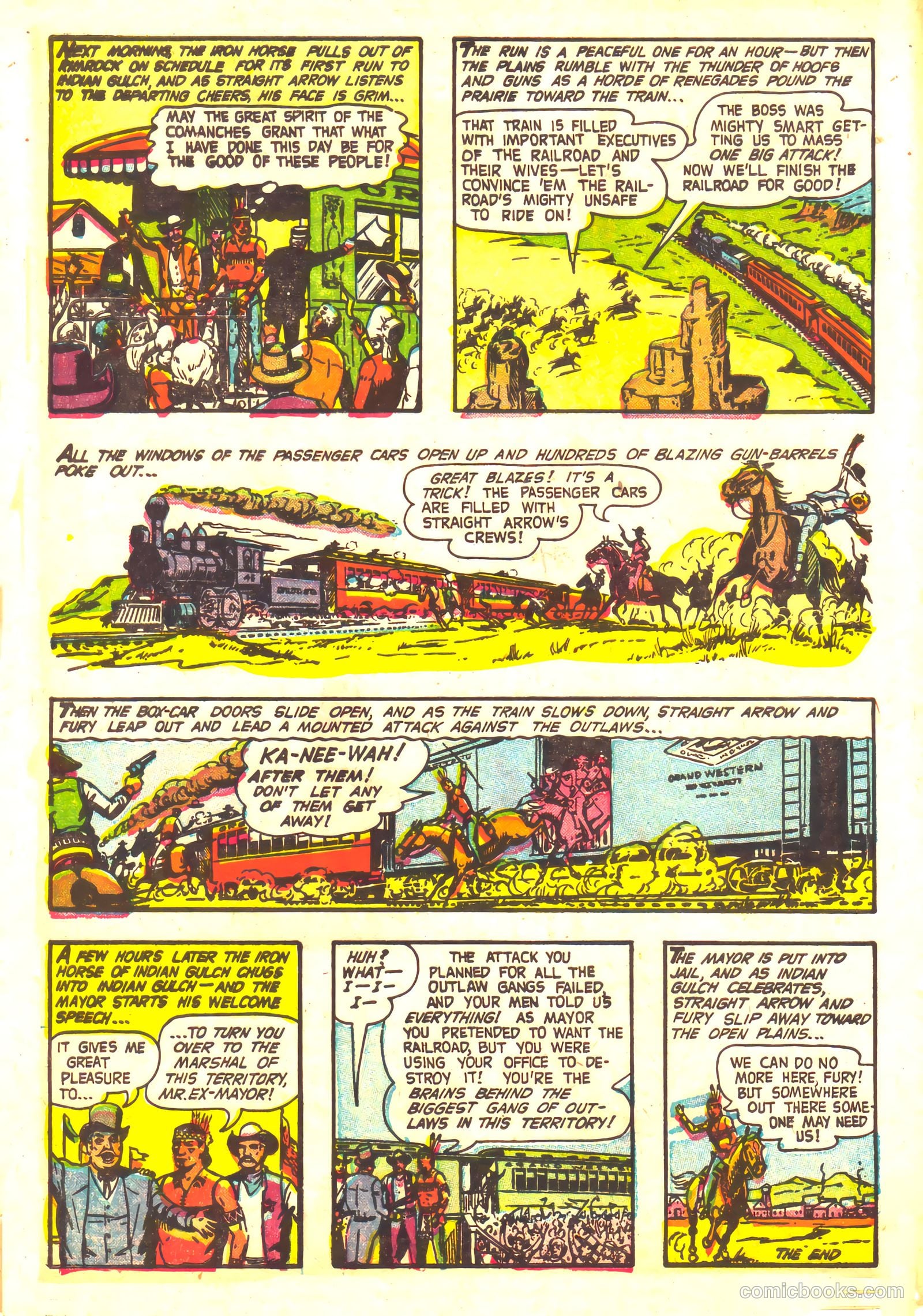 Straight Arrow #42 (1955) — page 10 of 36