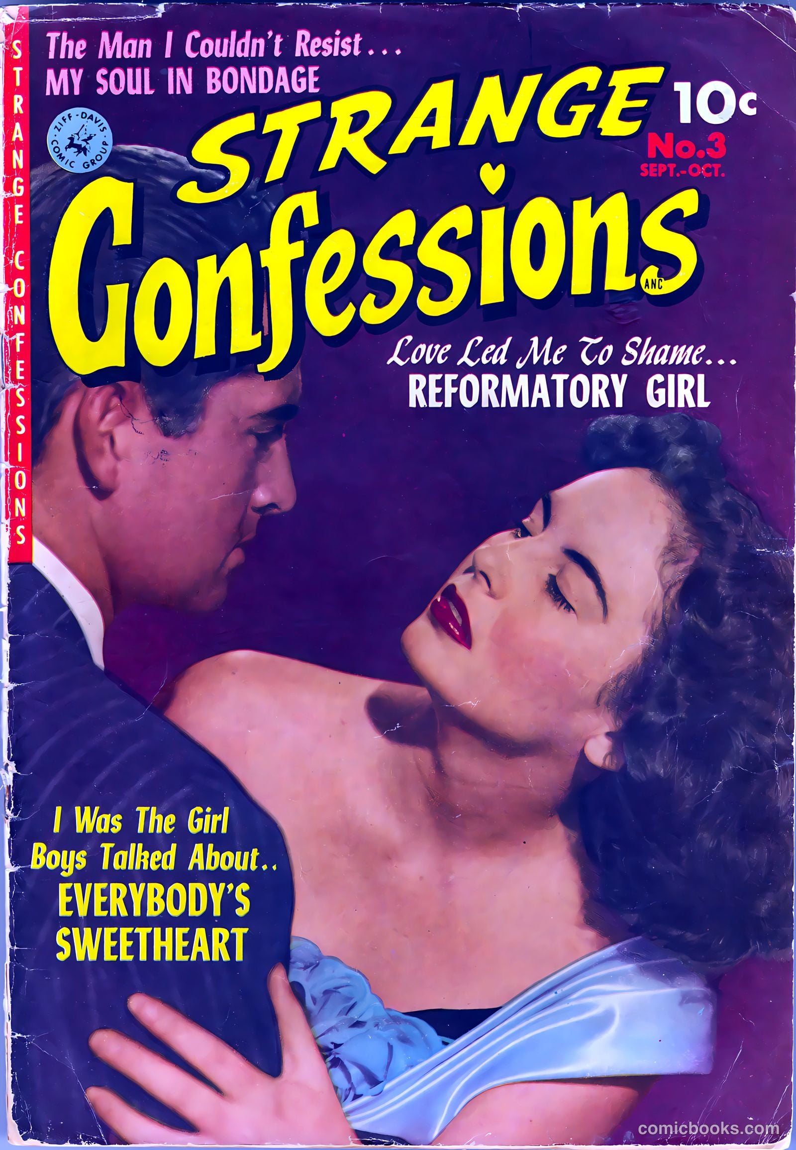 Strange Confessions #3 cover