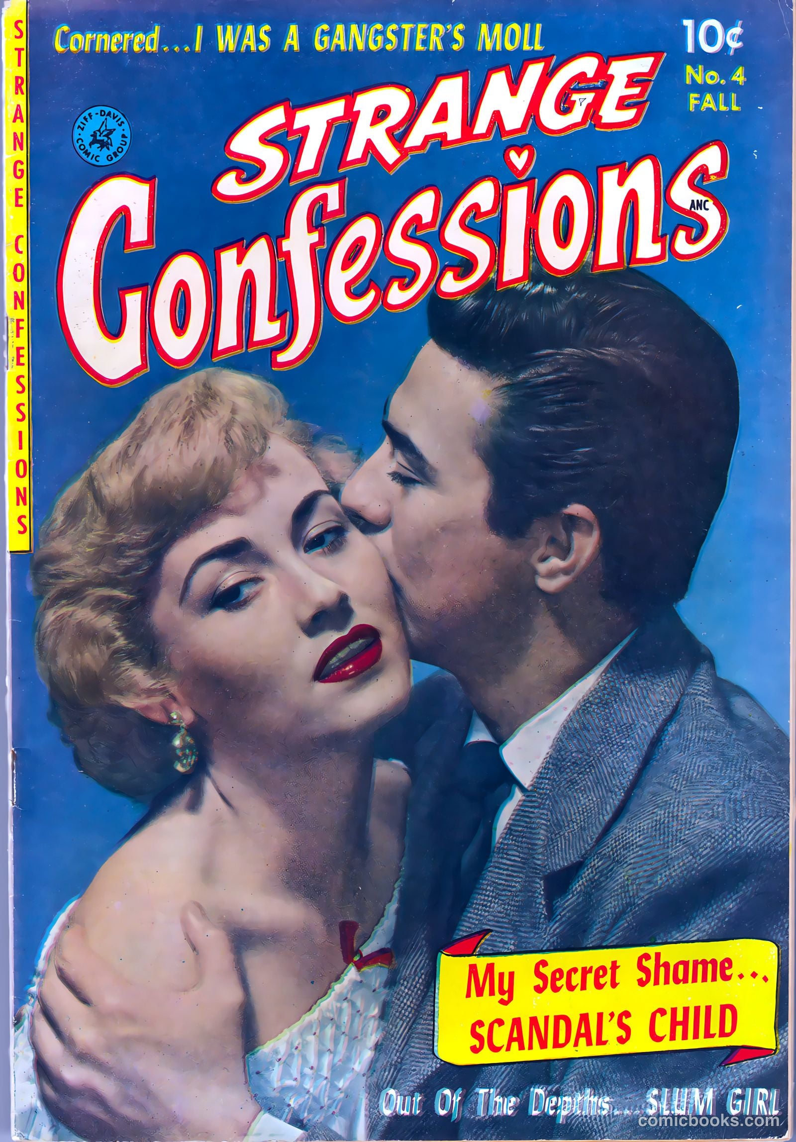 Strange Confessions #4 cover